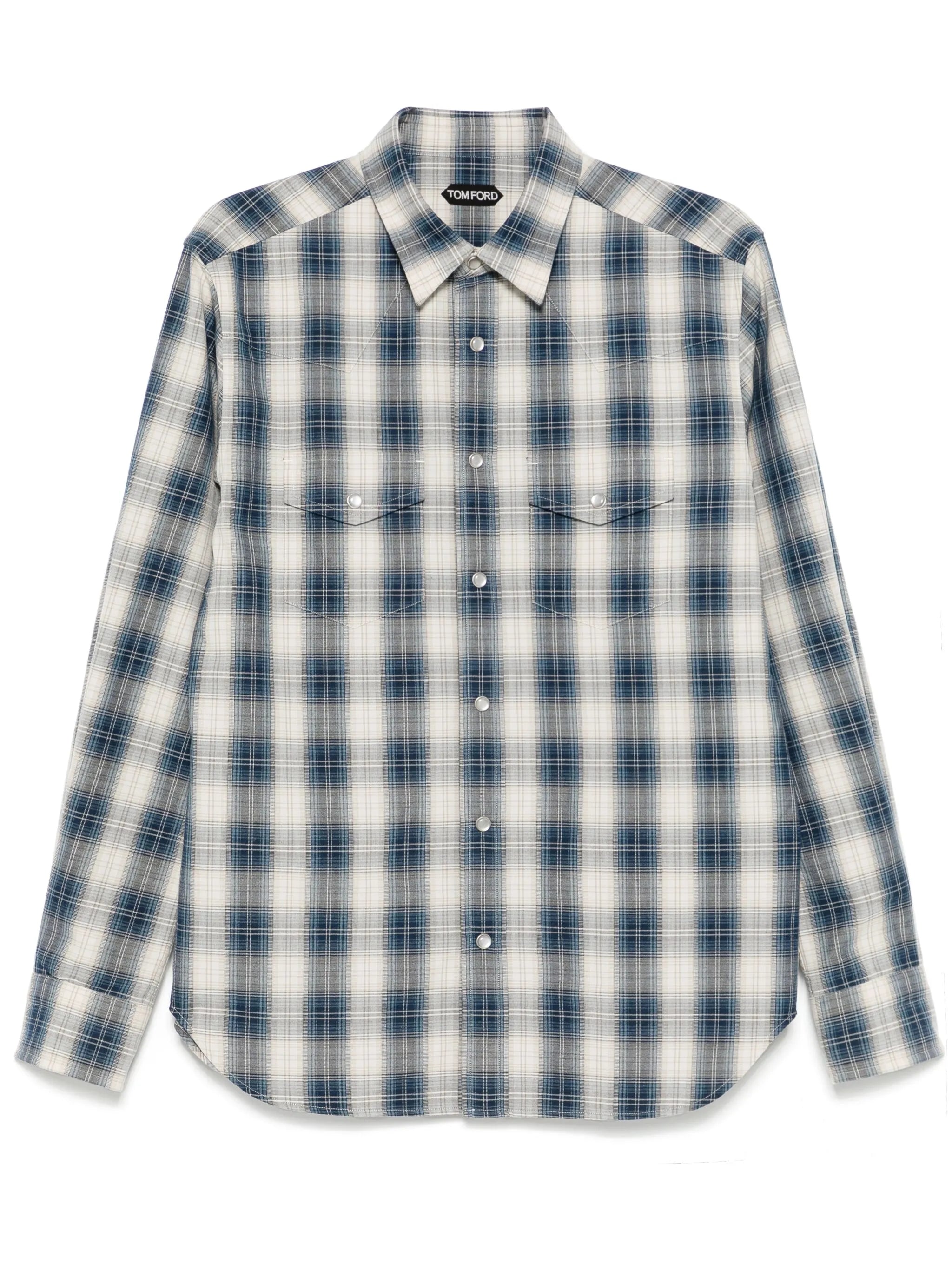 plaid-check shirt