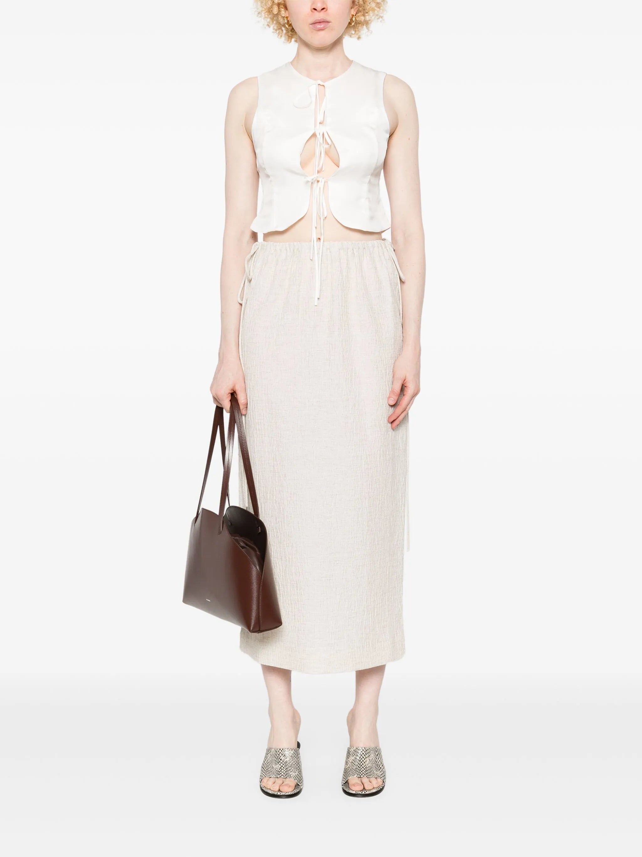 Isa midi skirt