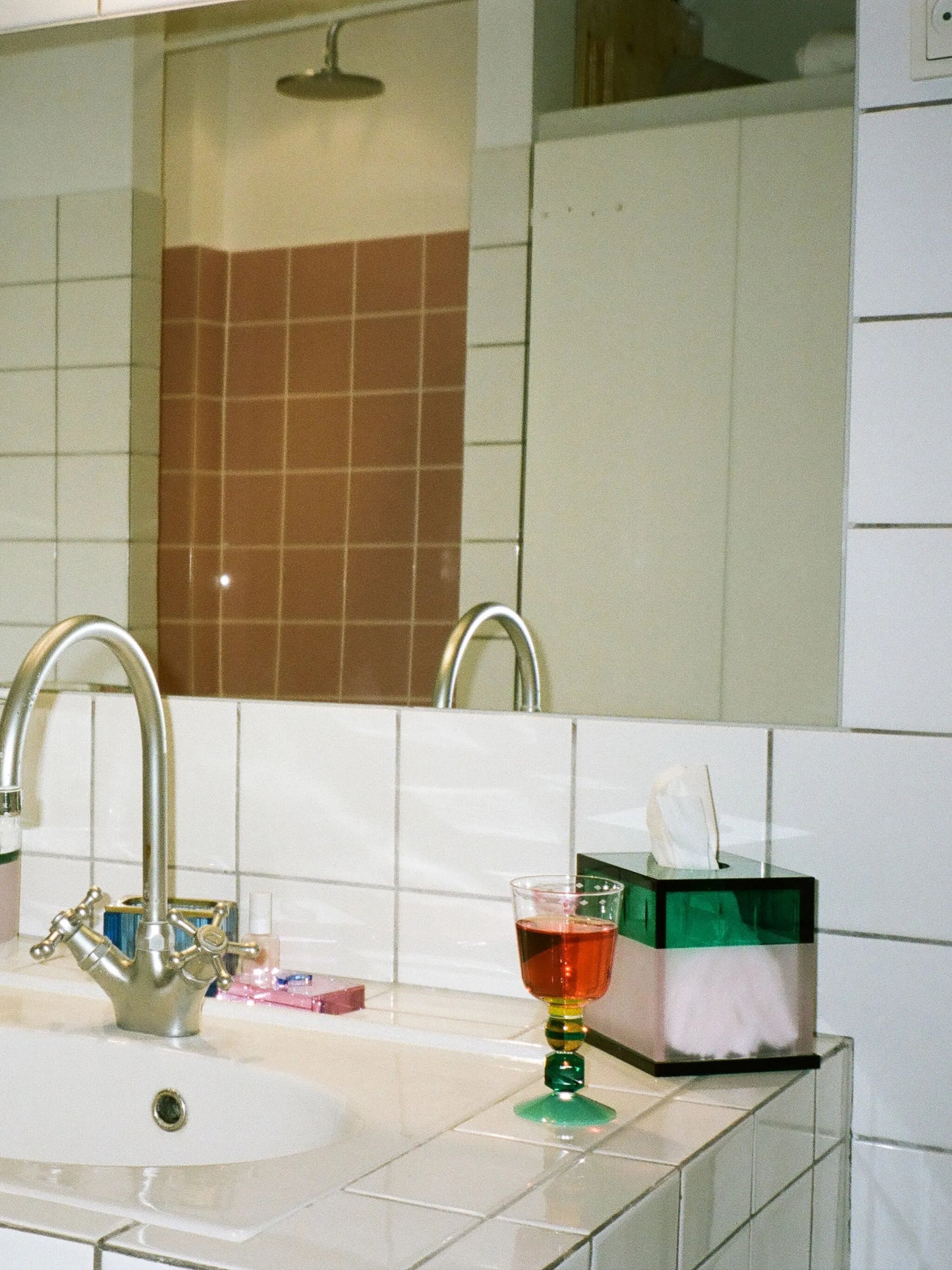 Glossy tissue box (12cm)