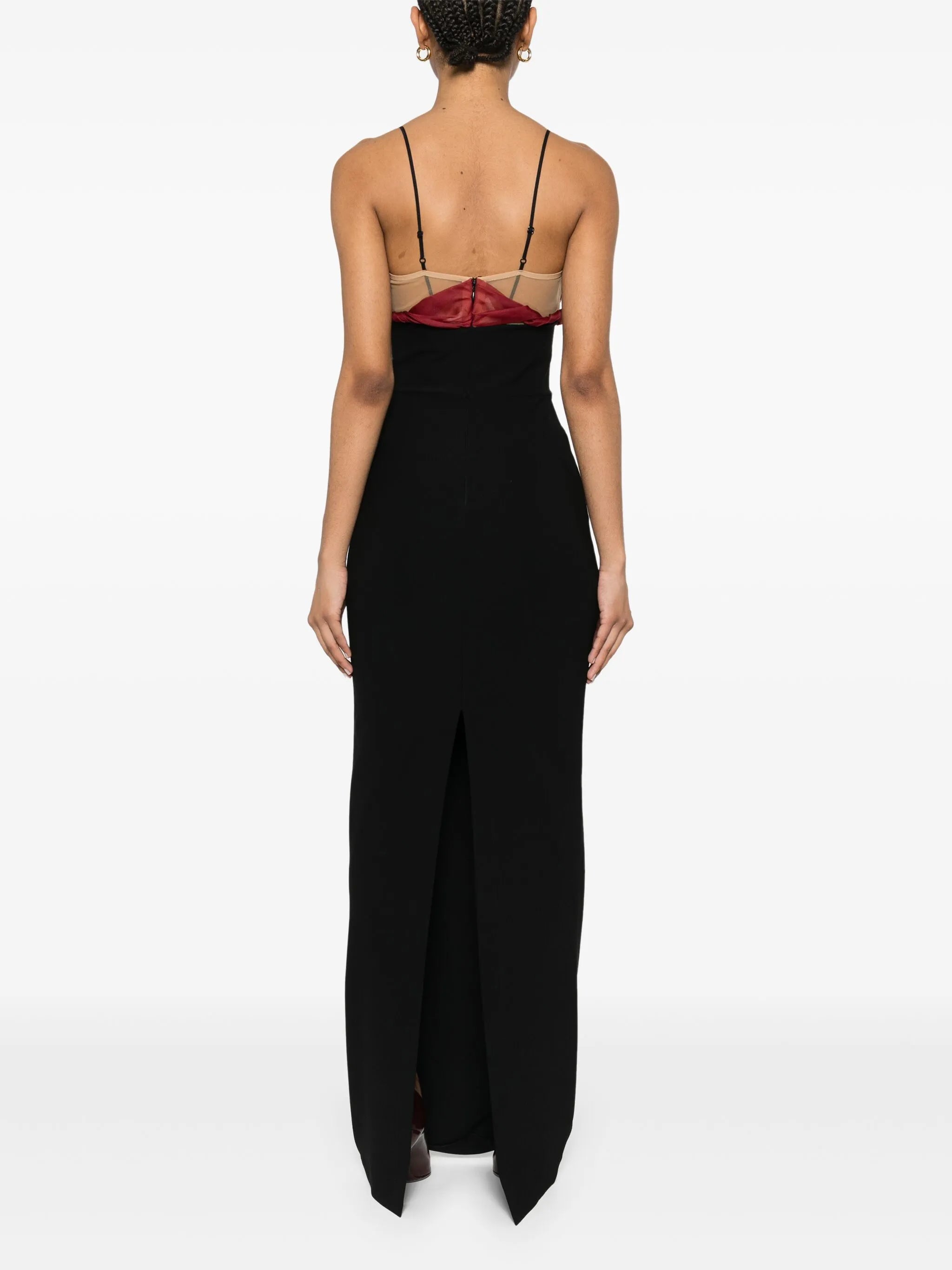 Evie Petal maxi dress