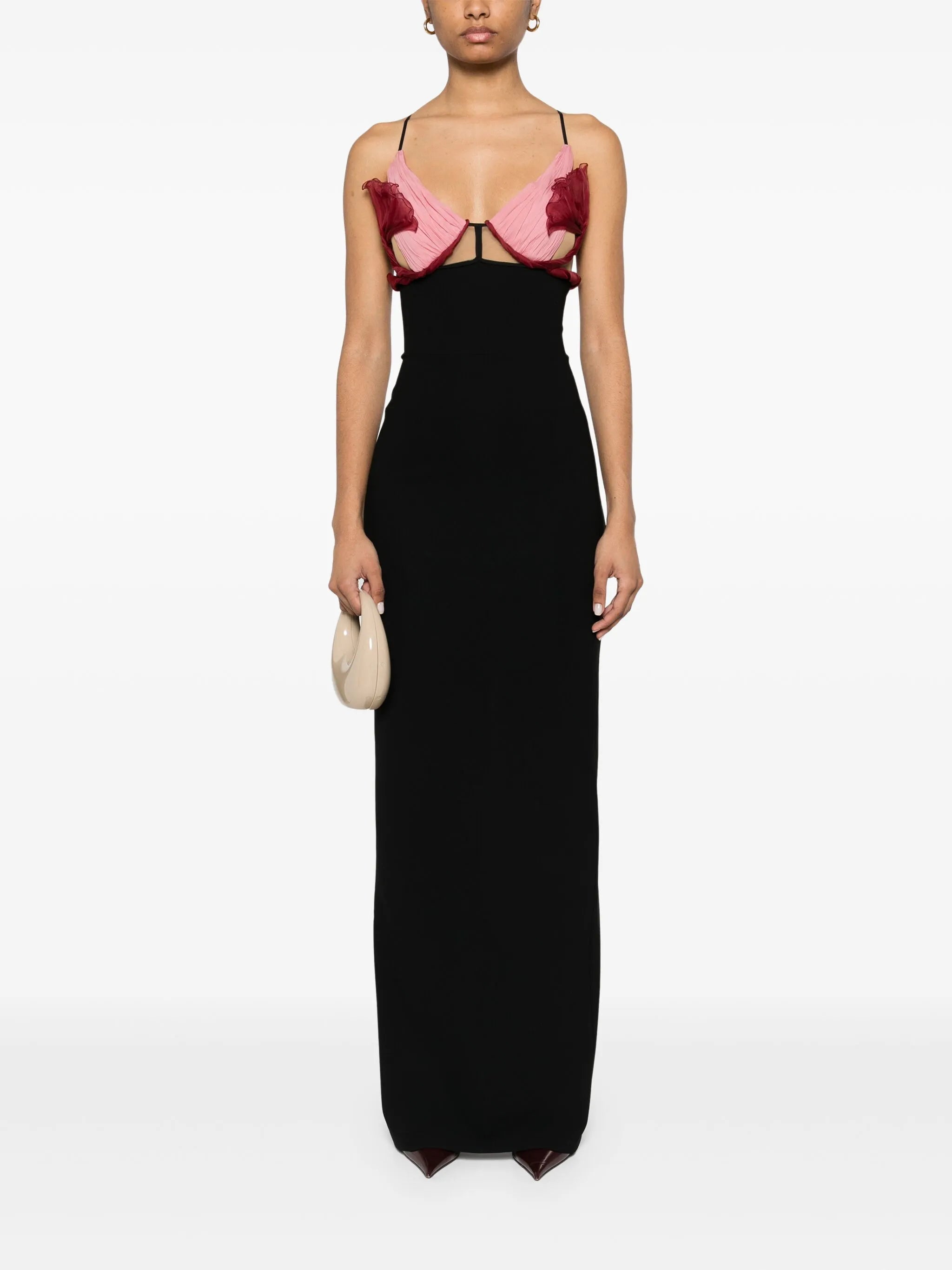 Evie Petal maxi dress