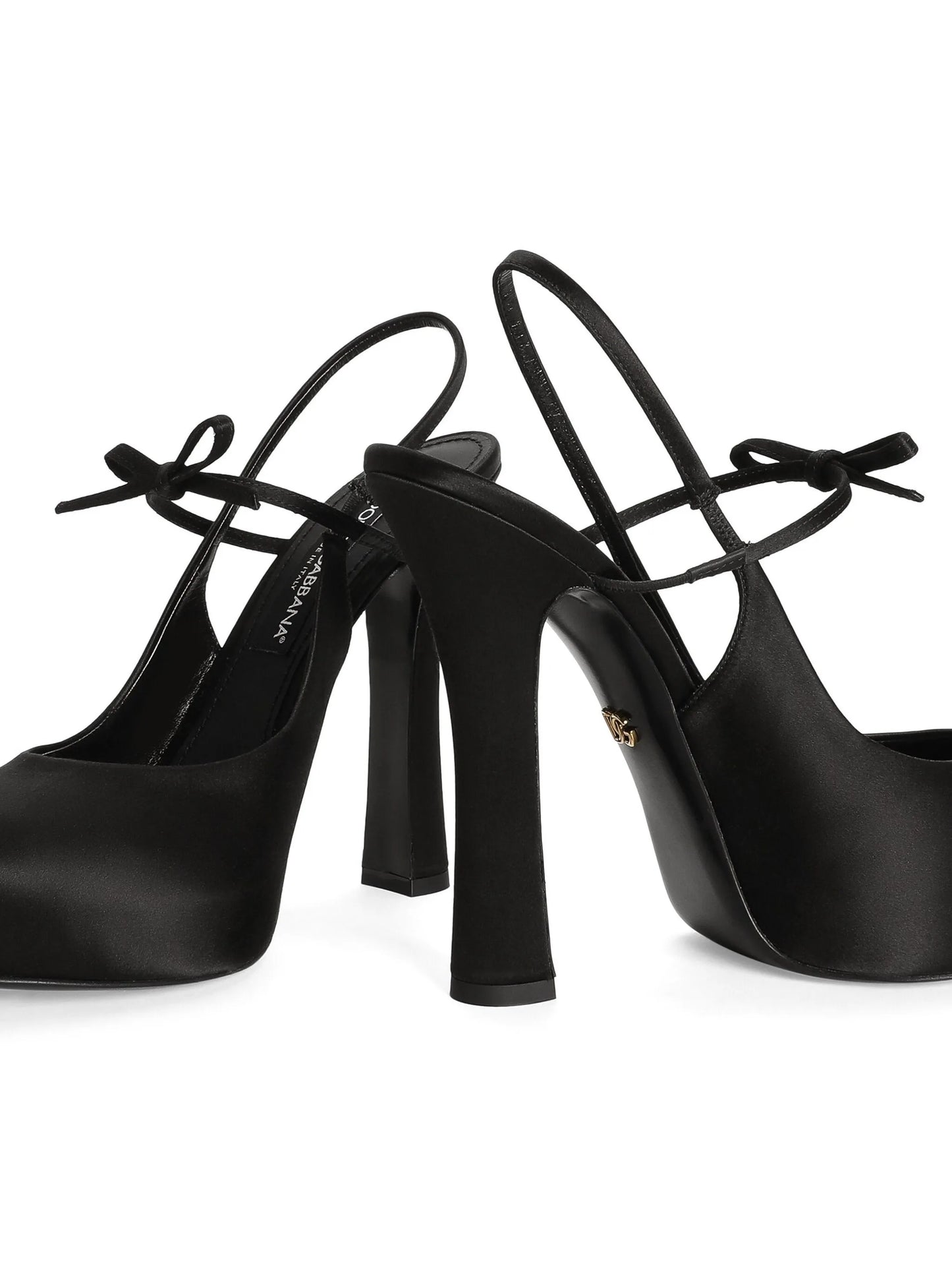 satin pumps