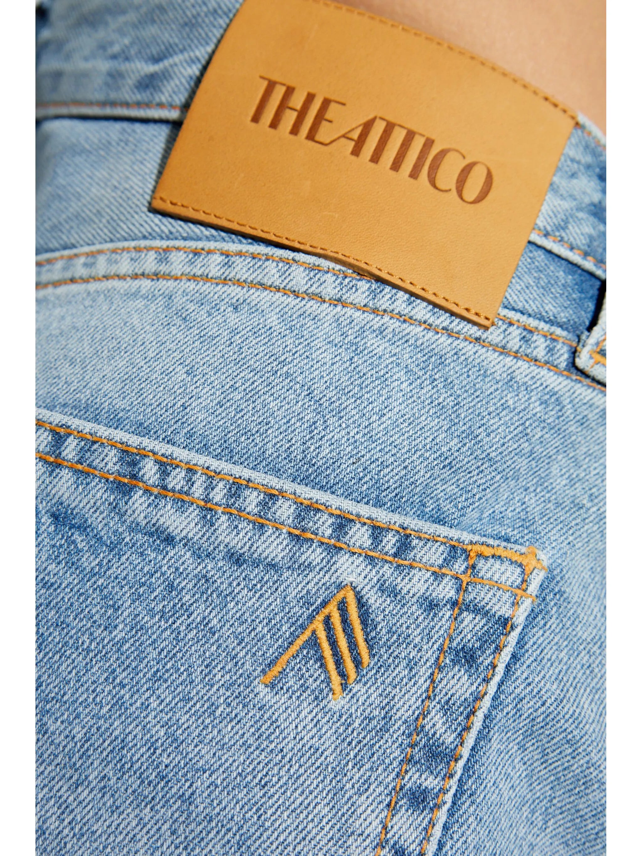 straight-leg jeans