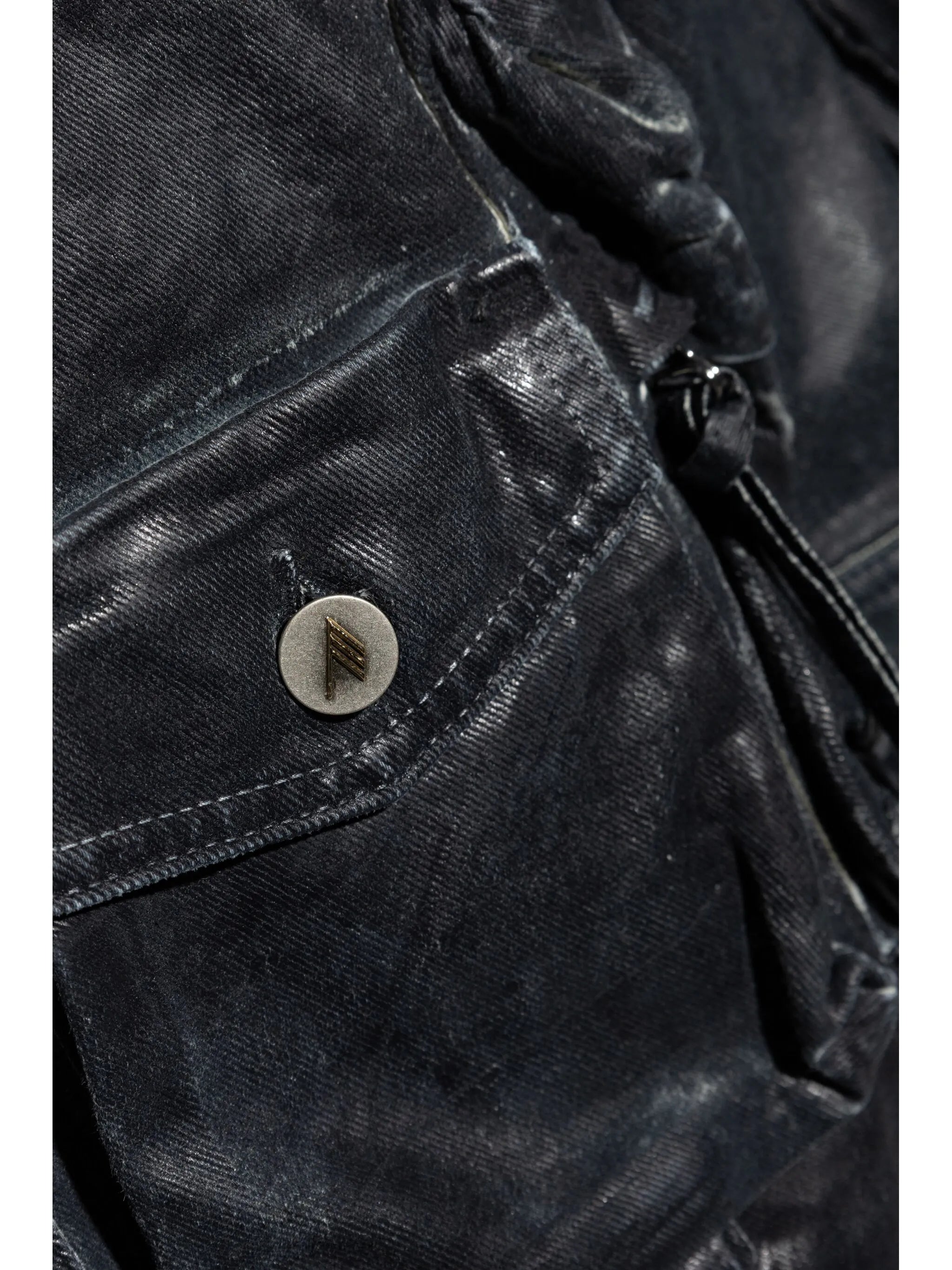 multi-pocket denim jacket
