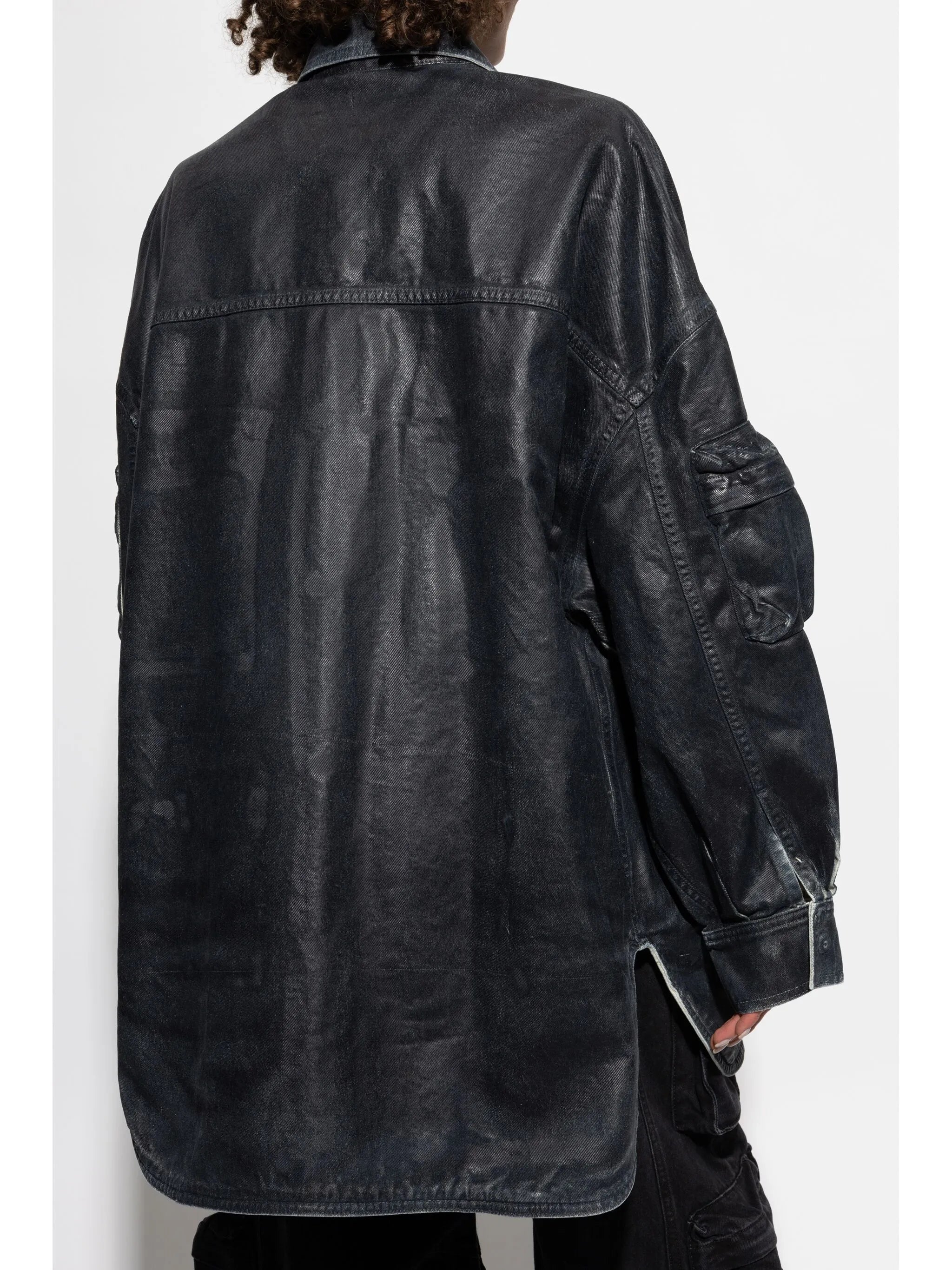 multi-pocket denim jacket