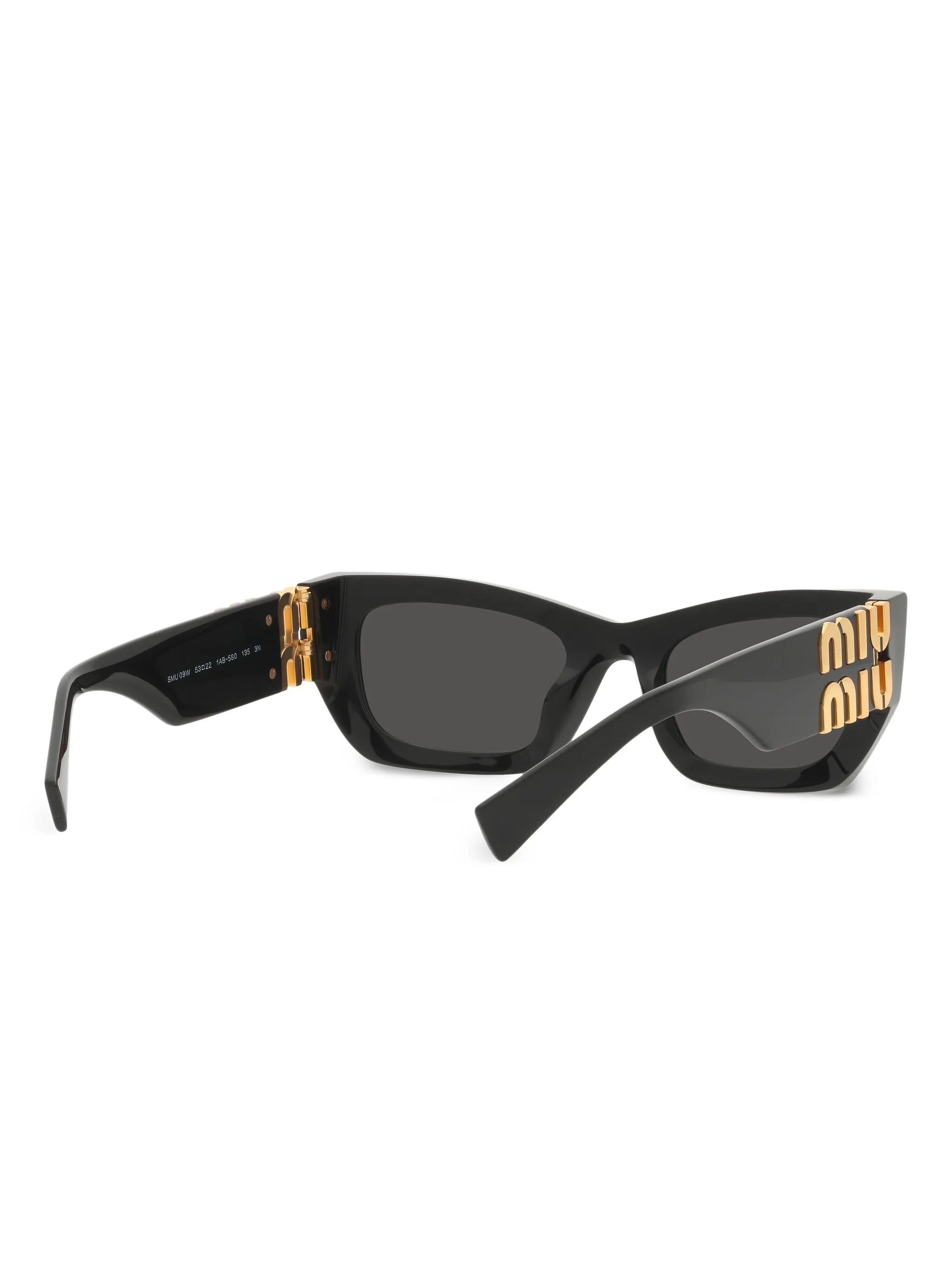 logo-lettering sunglasses