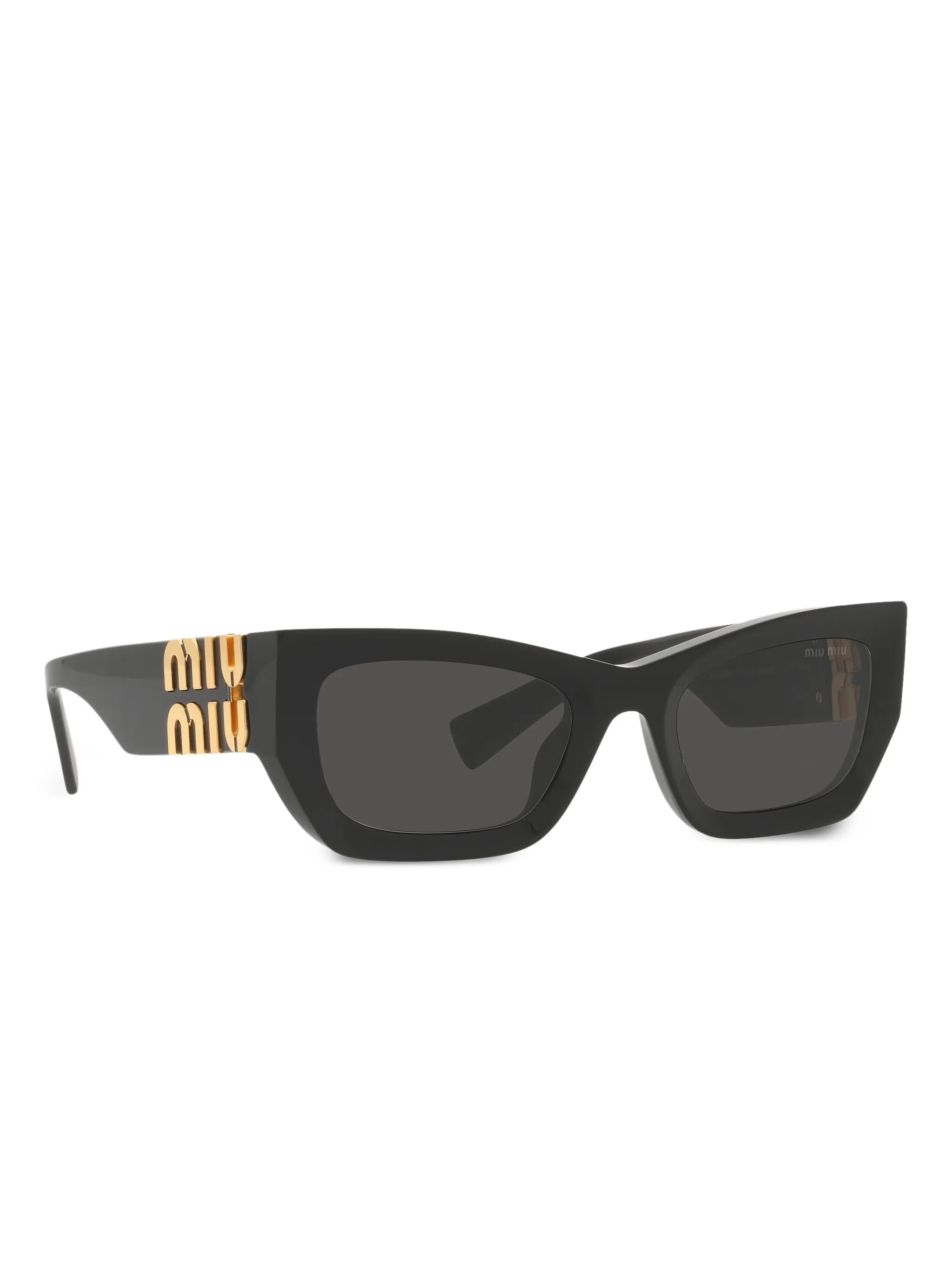 logo-lettering sunglasses