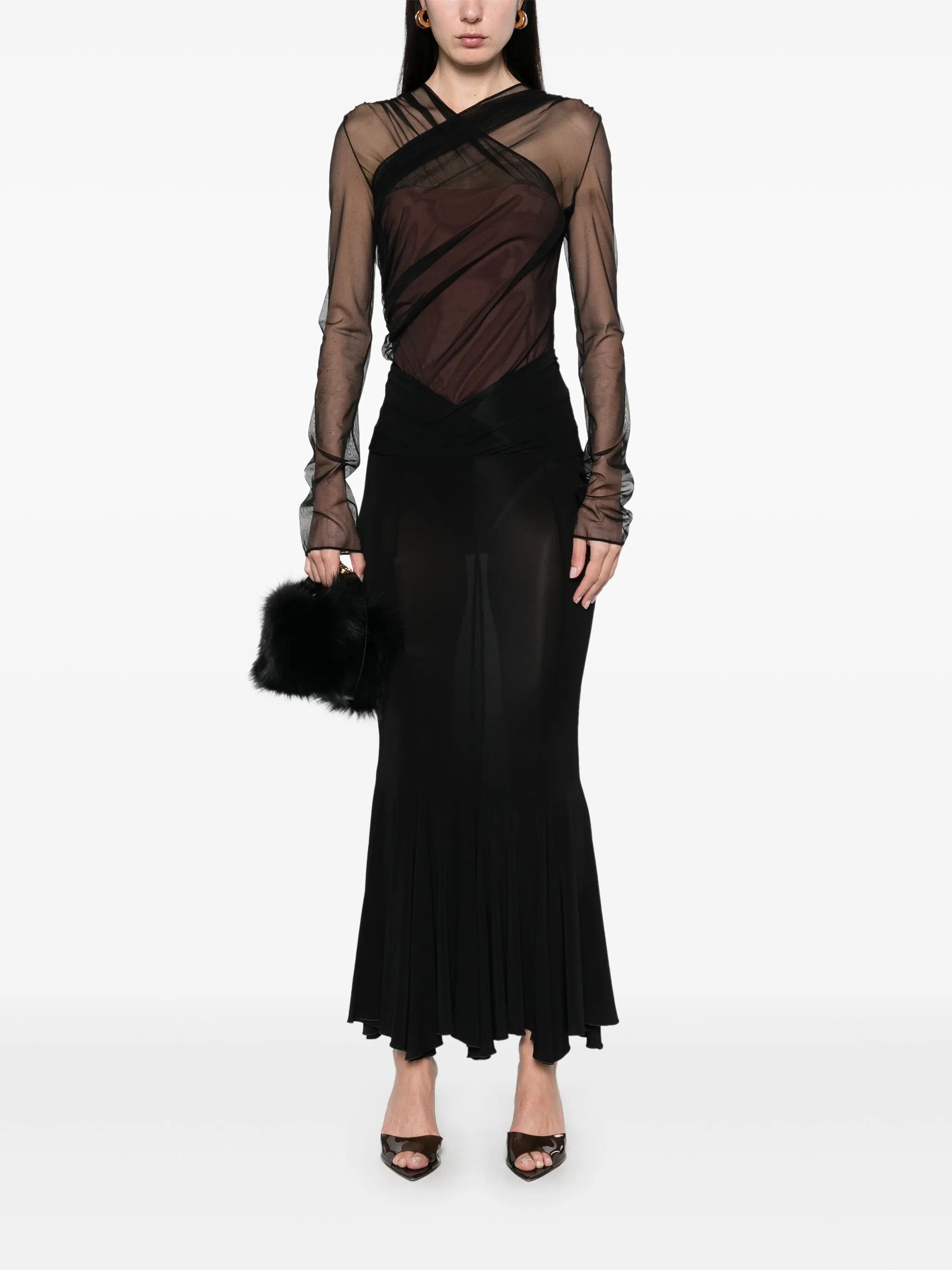 Yasmin midi skirt