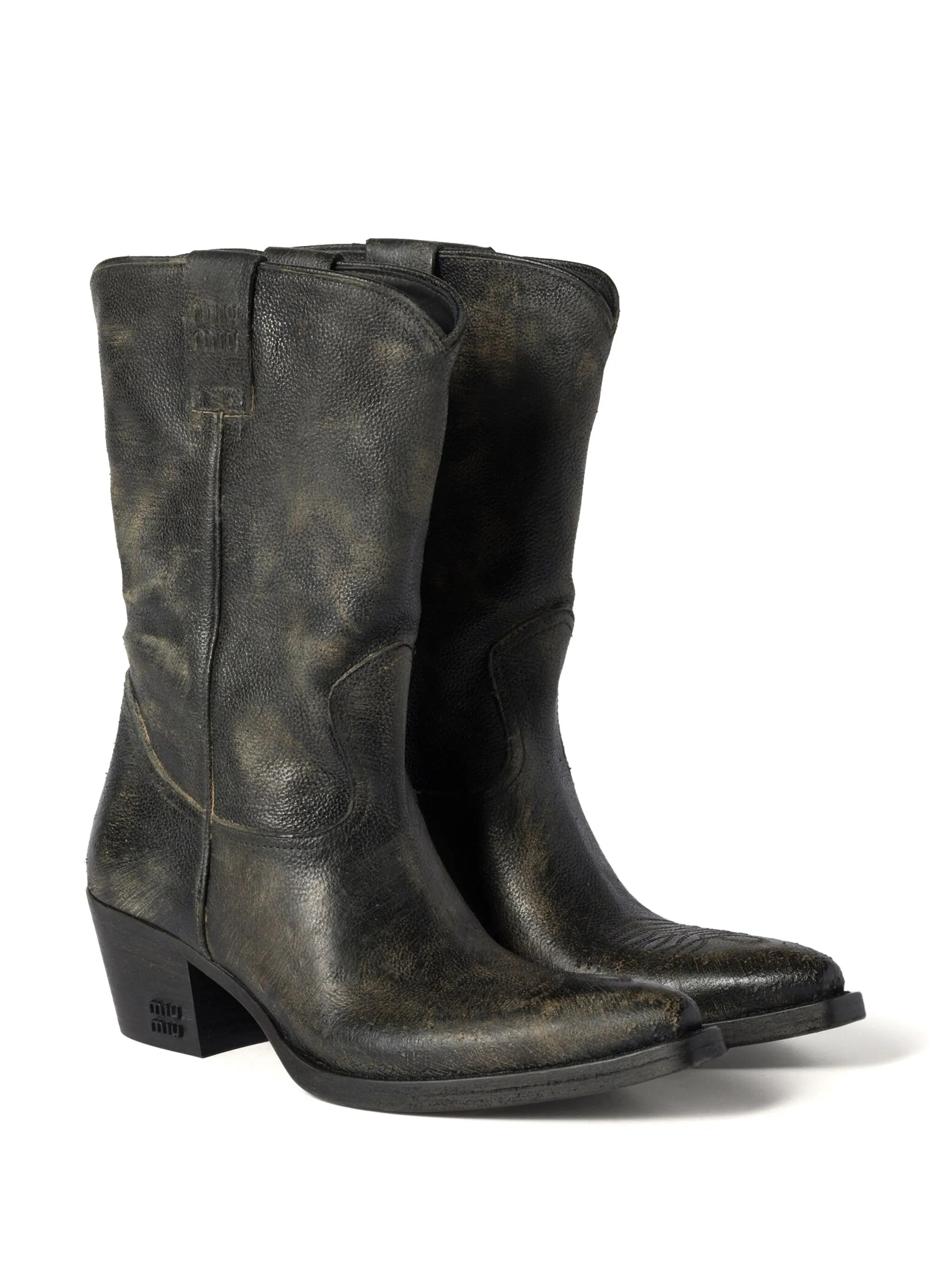 leather boots