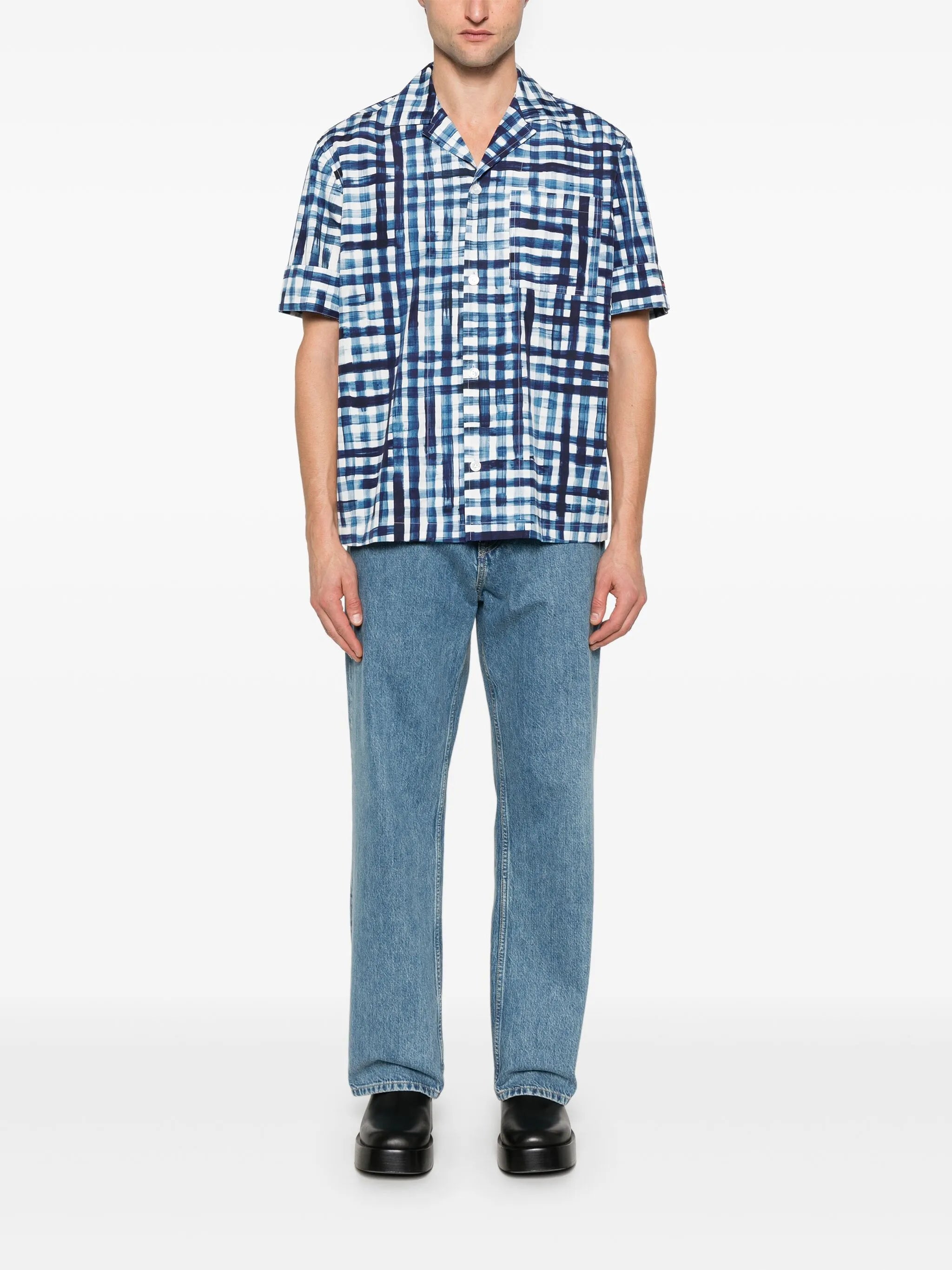 checked shirt