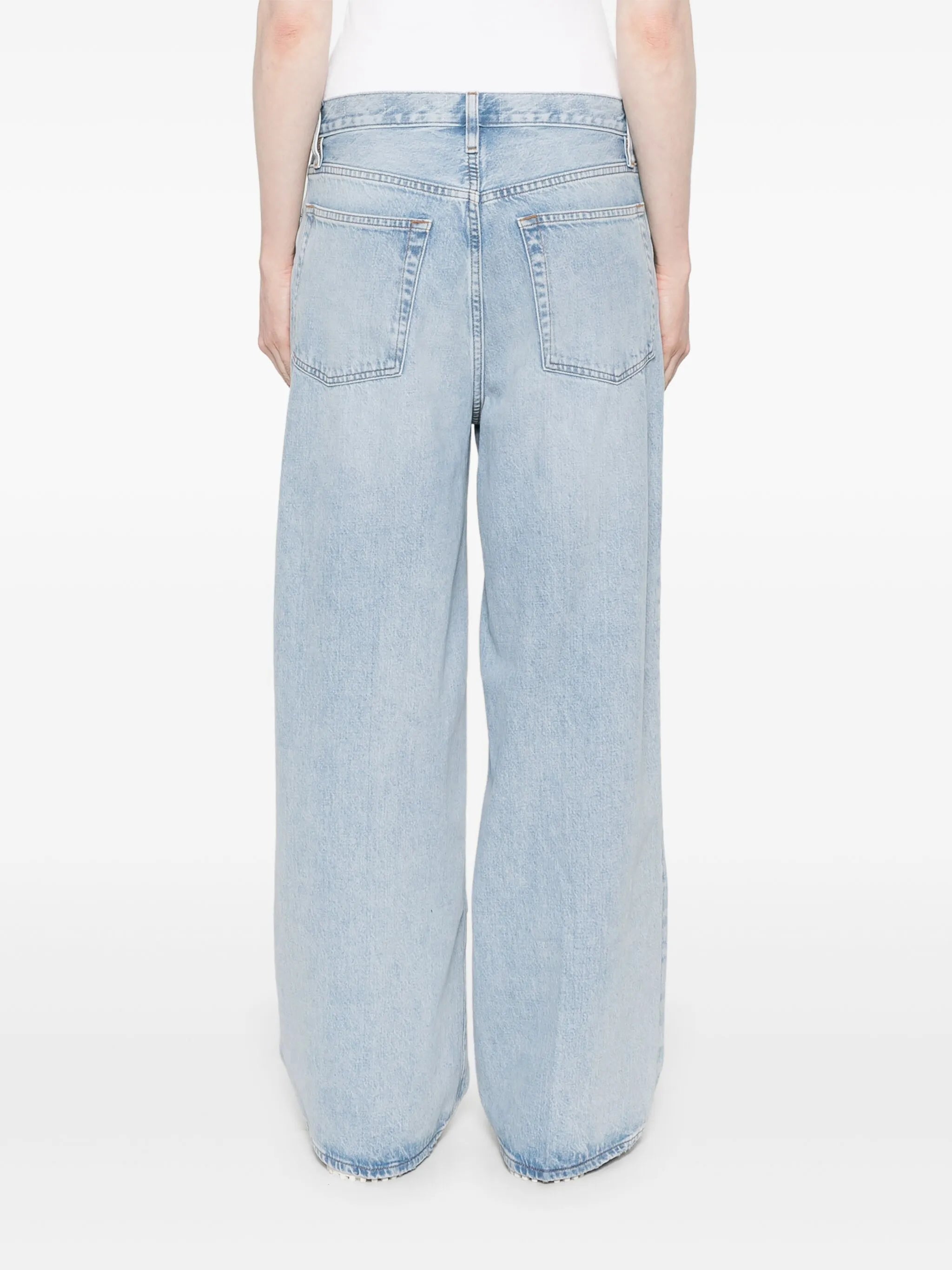wide-leg jeans