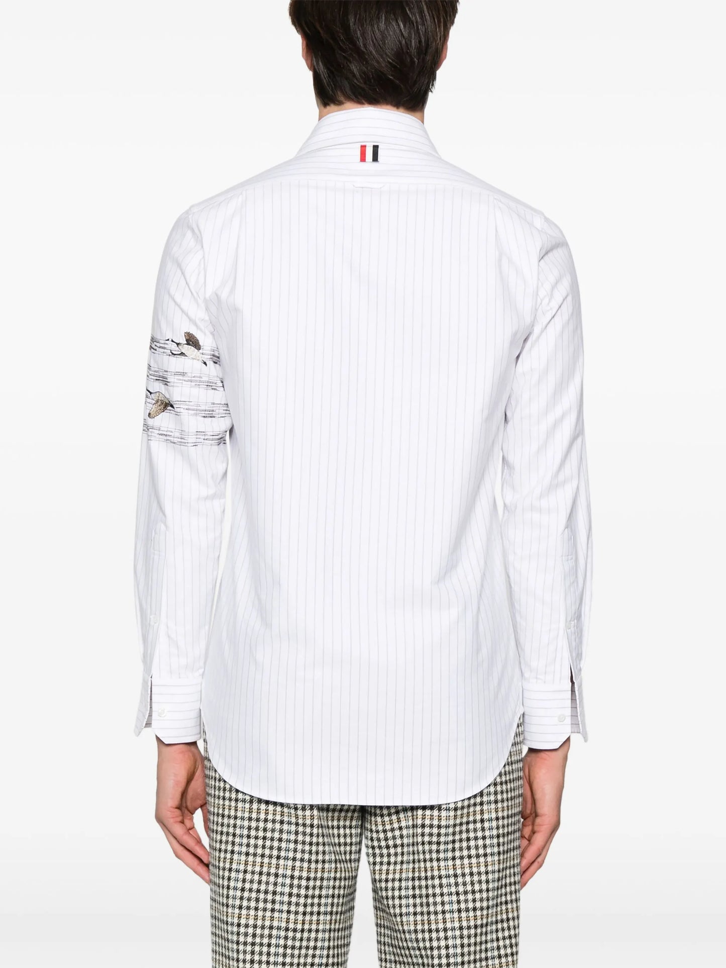 embroidered-motif shirt