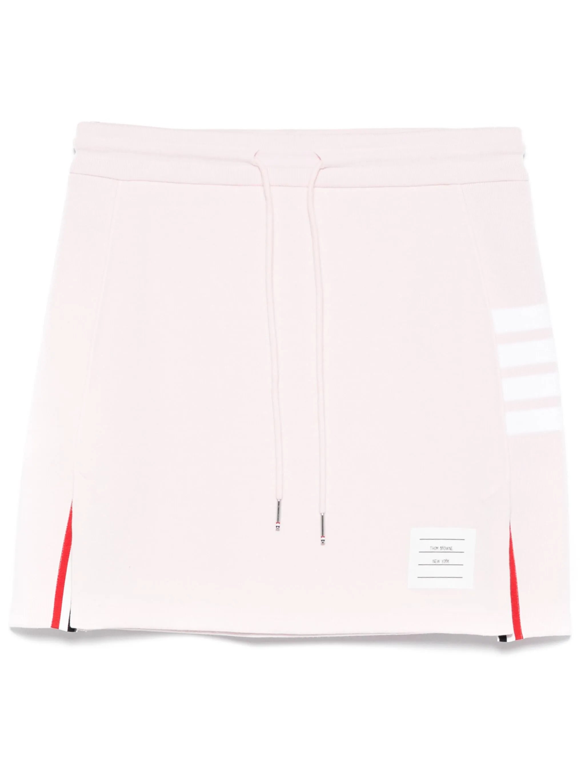 4-Bar jersey mini skirt