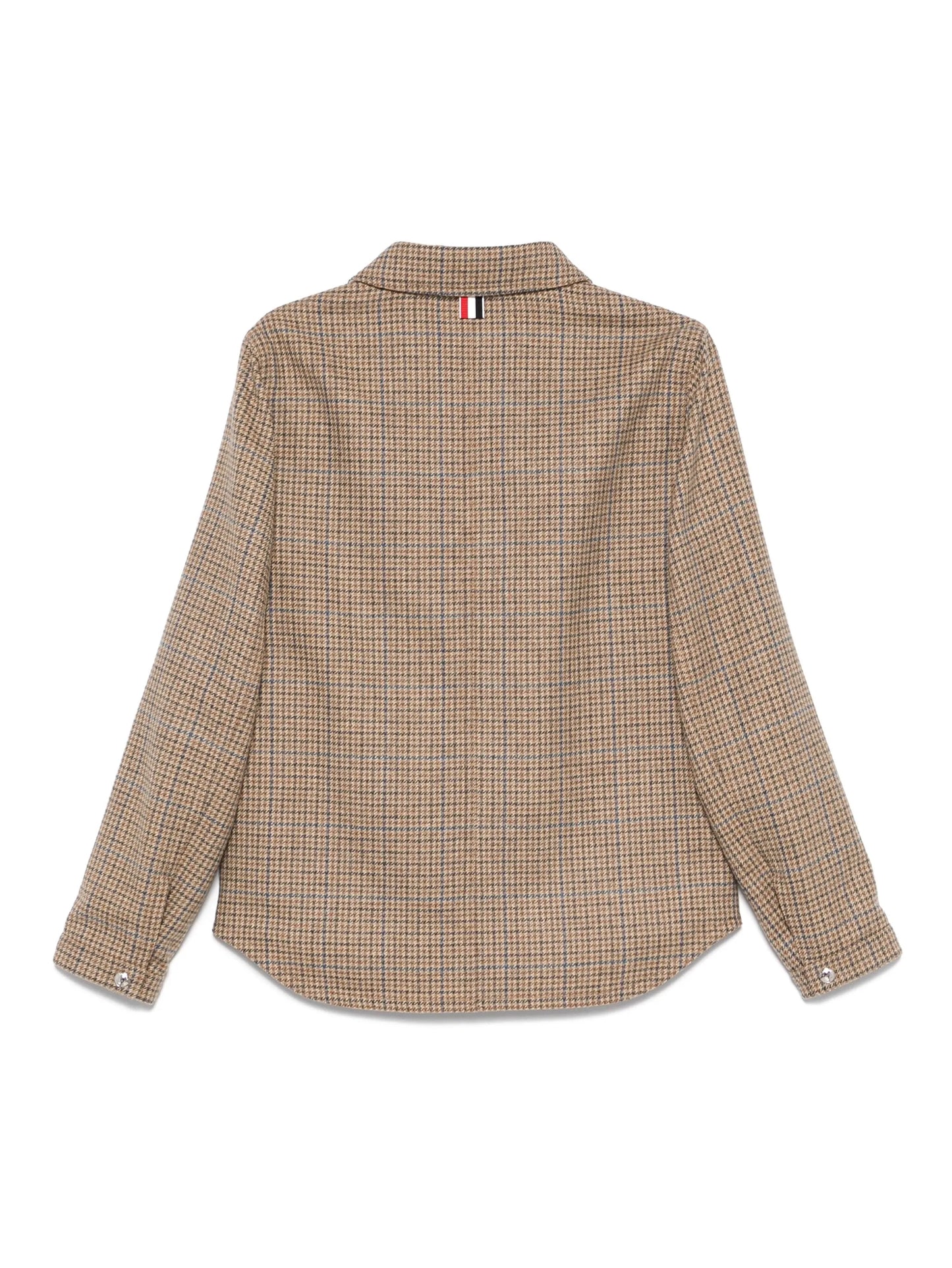 checked tweed jacket