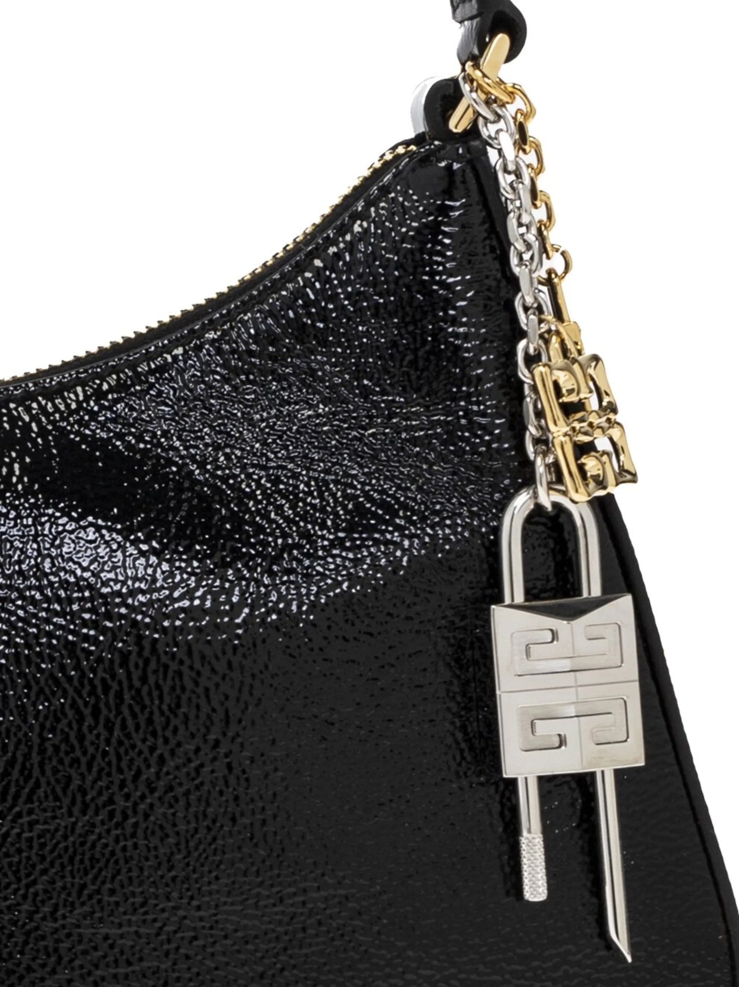 small Lucky Lock bag in patent leather