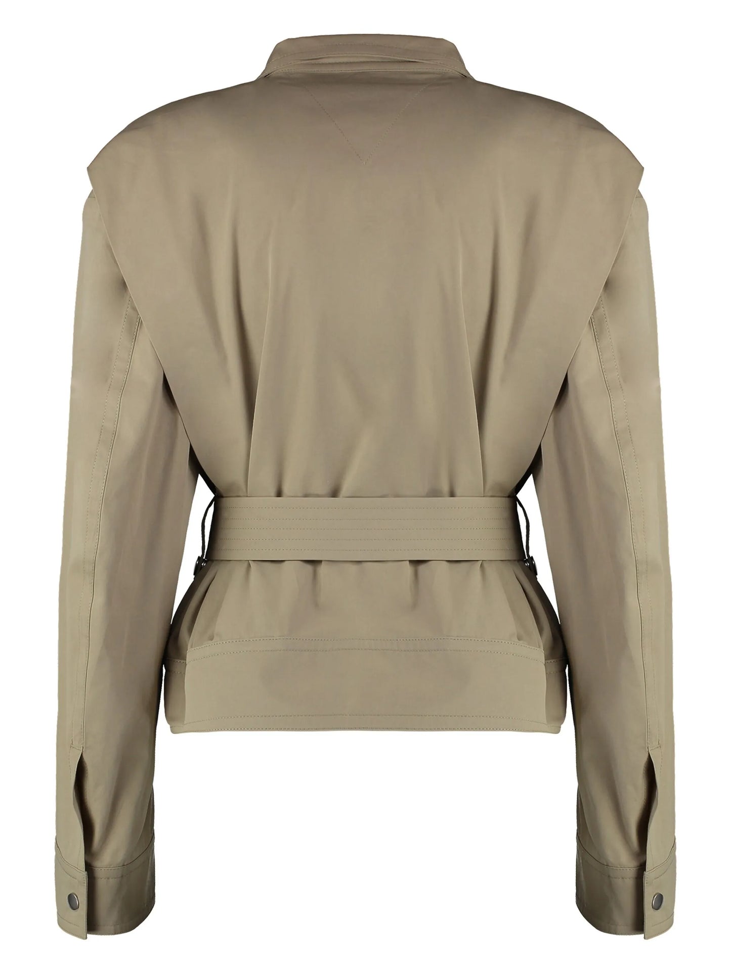 belted jacket