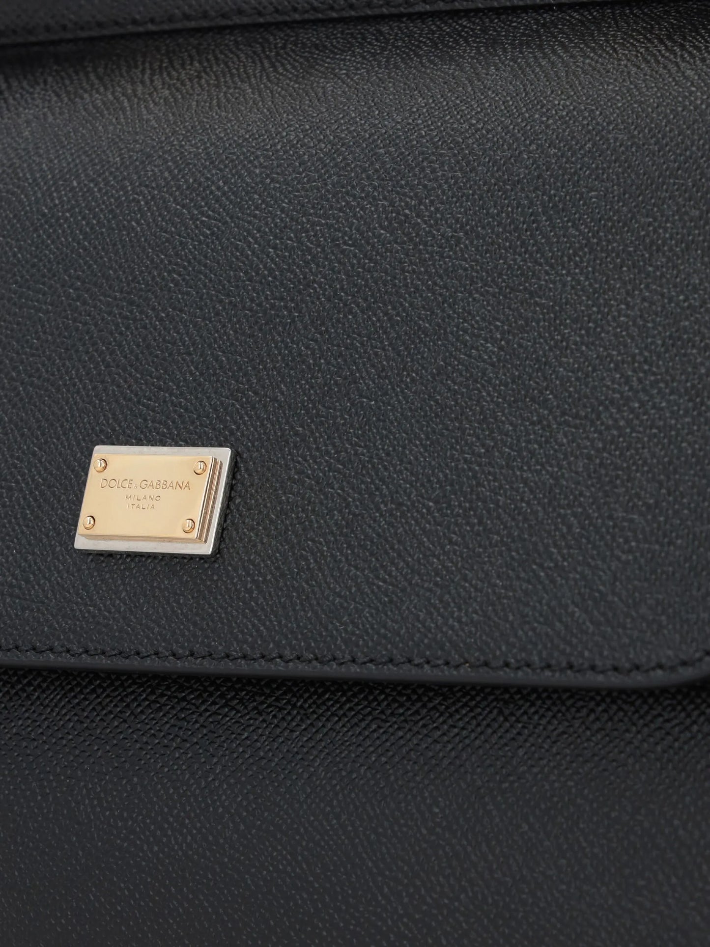 large Sicily handbag in dauphine calfskin