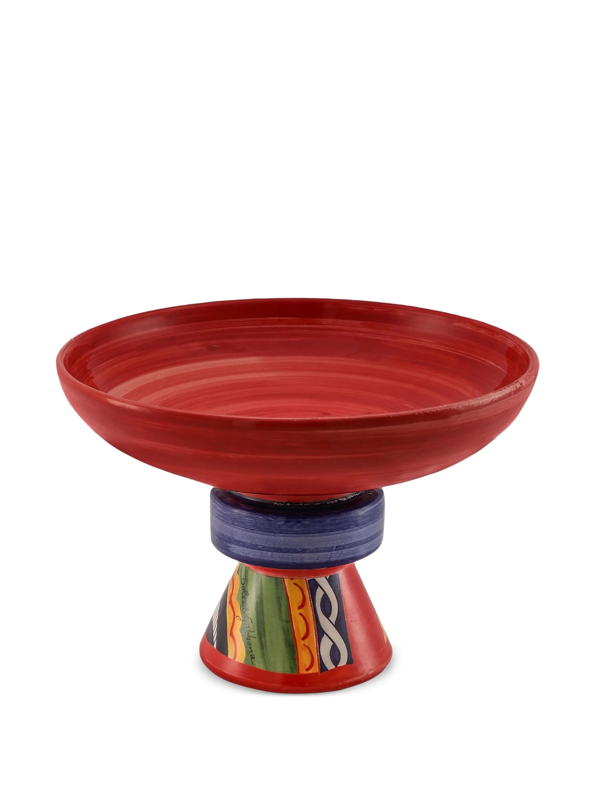 graphic-print platter