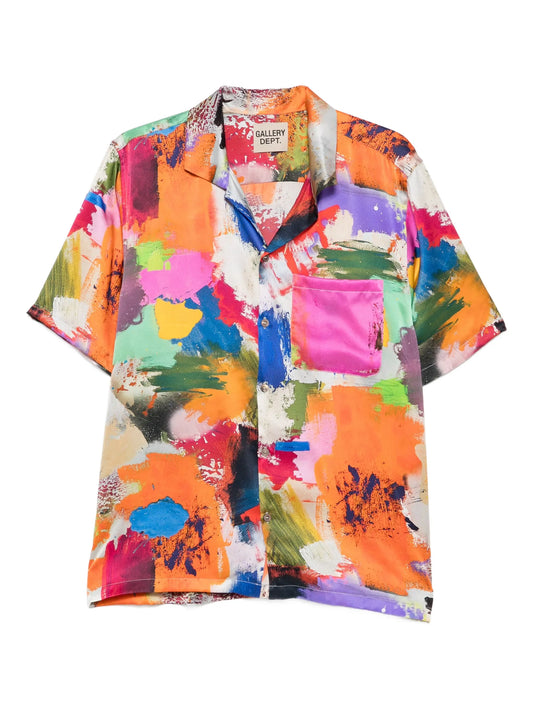 Parker brush-print shirt