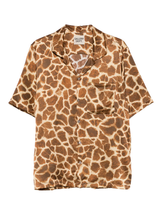 Parker giraffe-print shirt