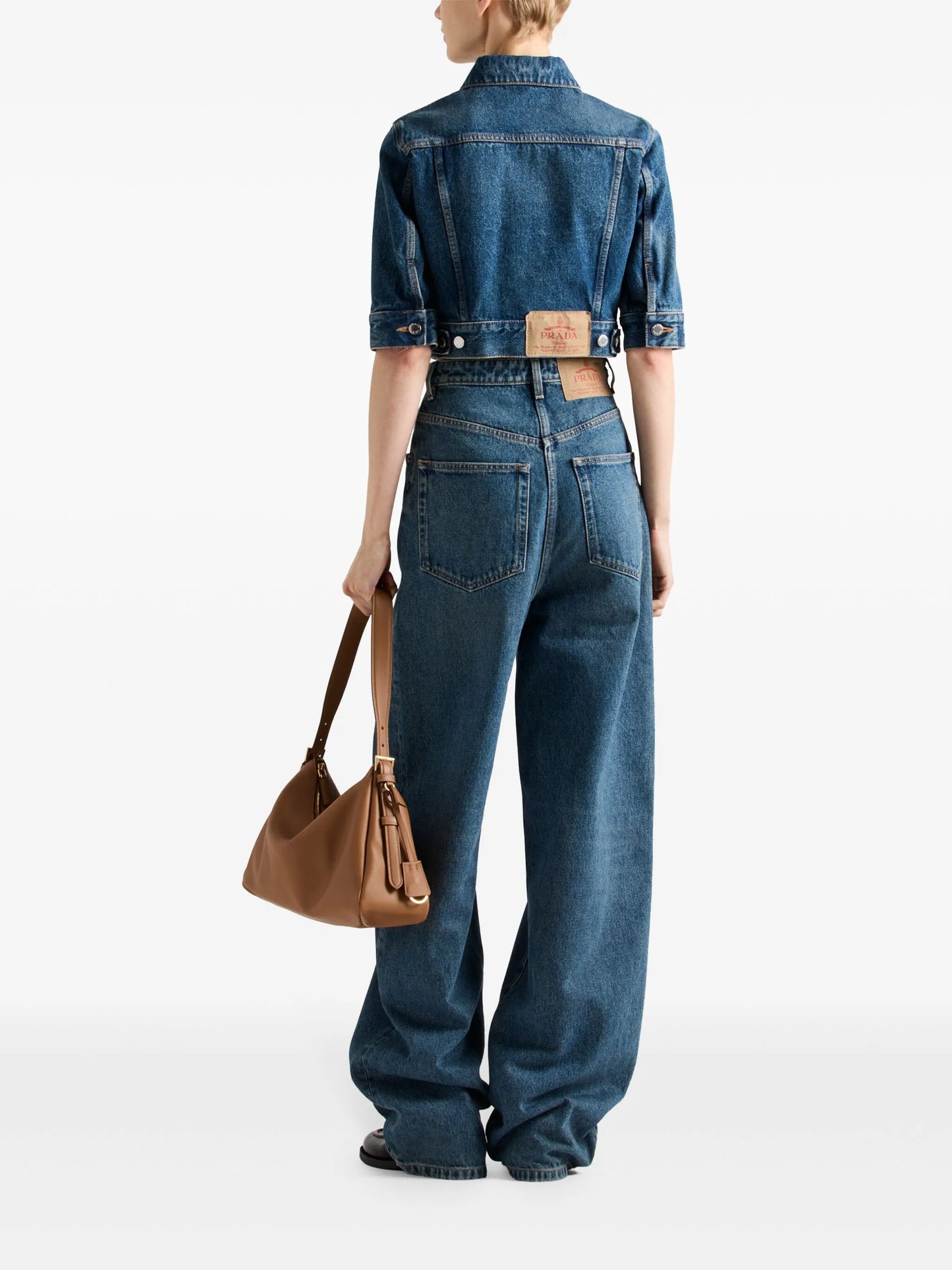 Denim blouson