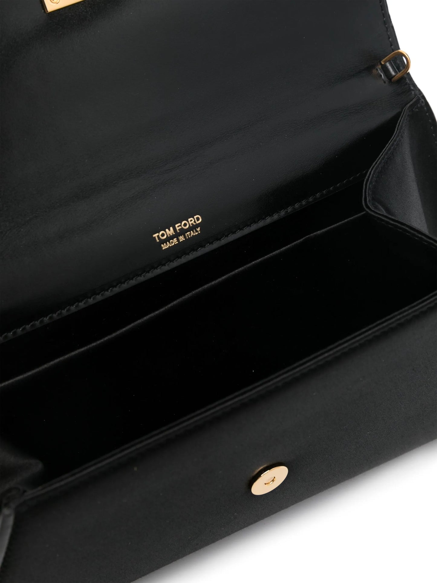 Nobile satin clutch bag