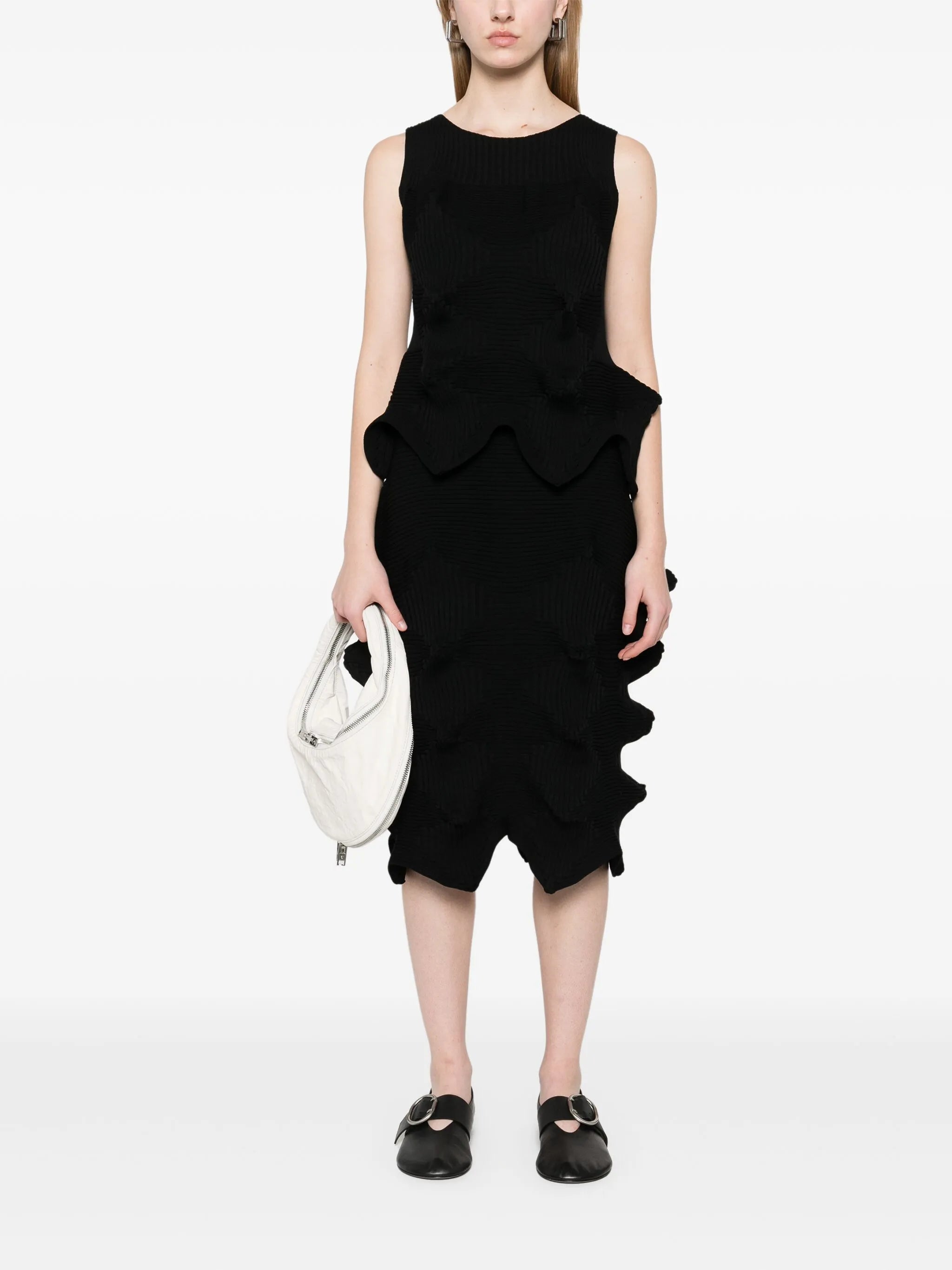 Linkage mini skirt