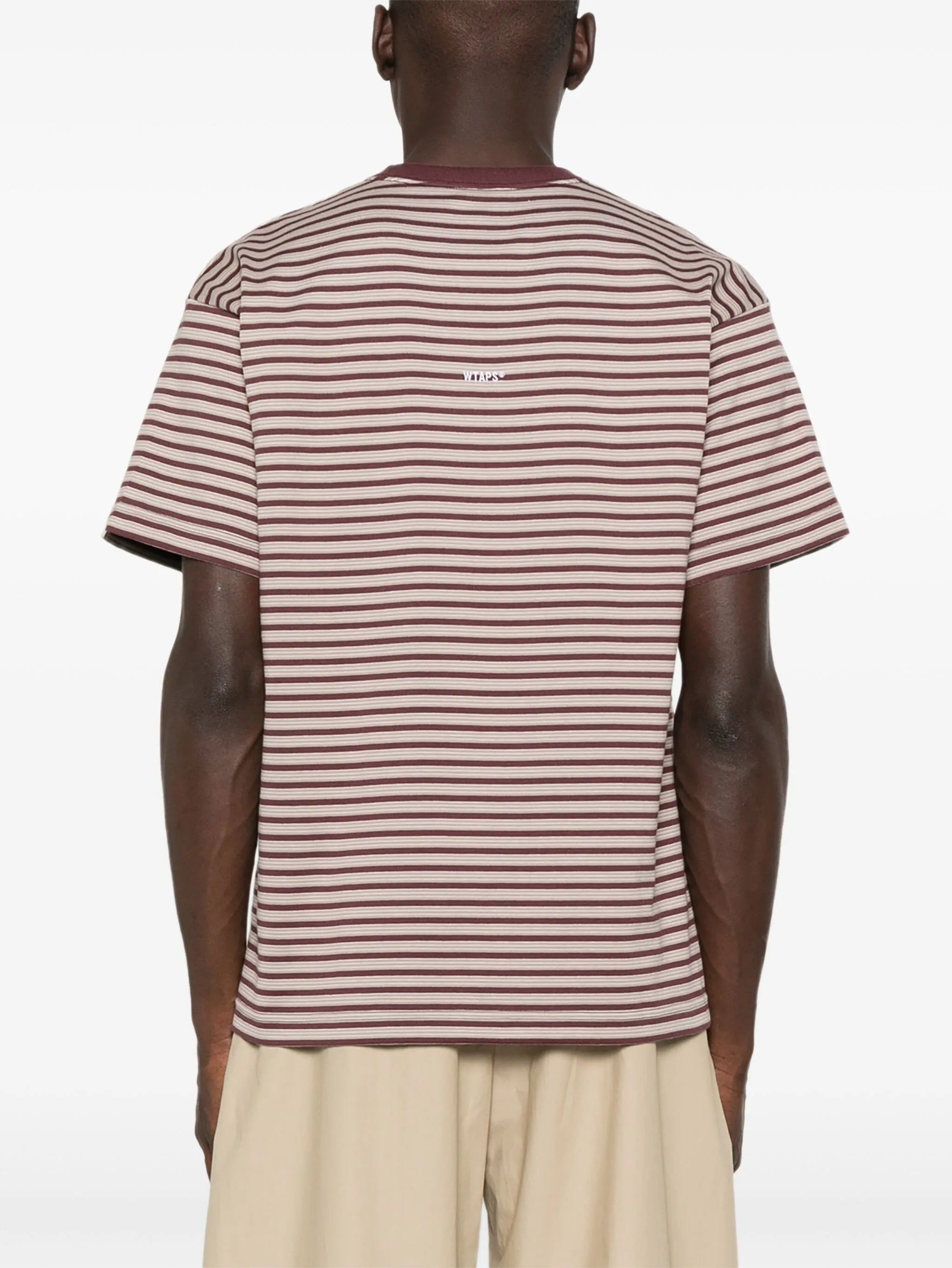 striped crew-neck T-shirt