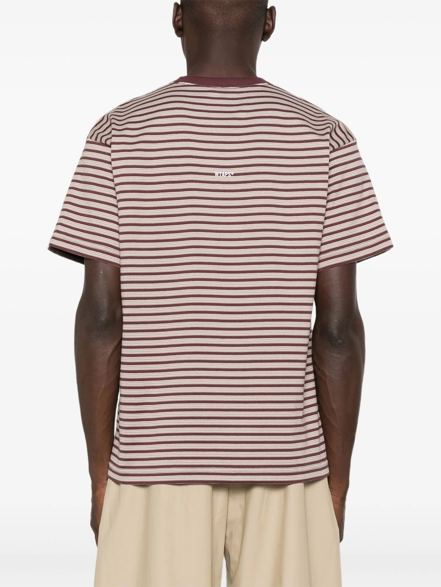 striped crew-neck T-shirt