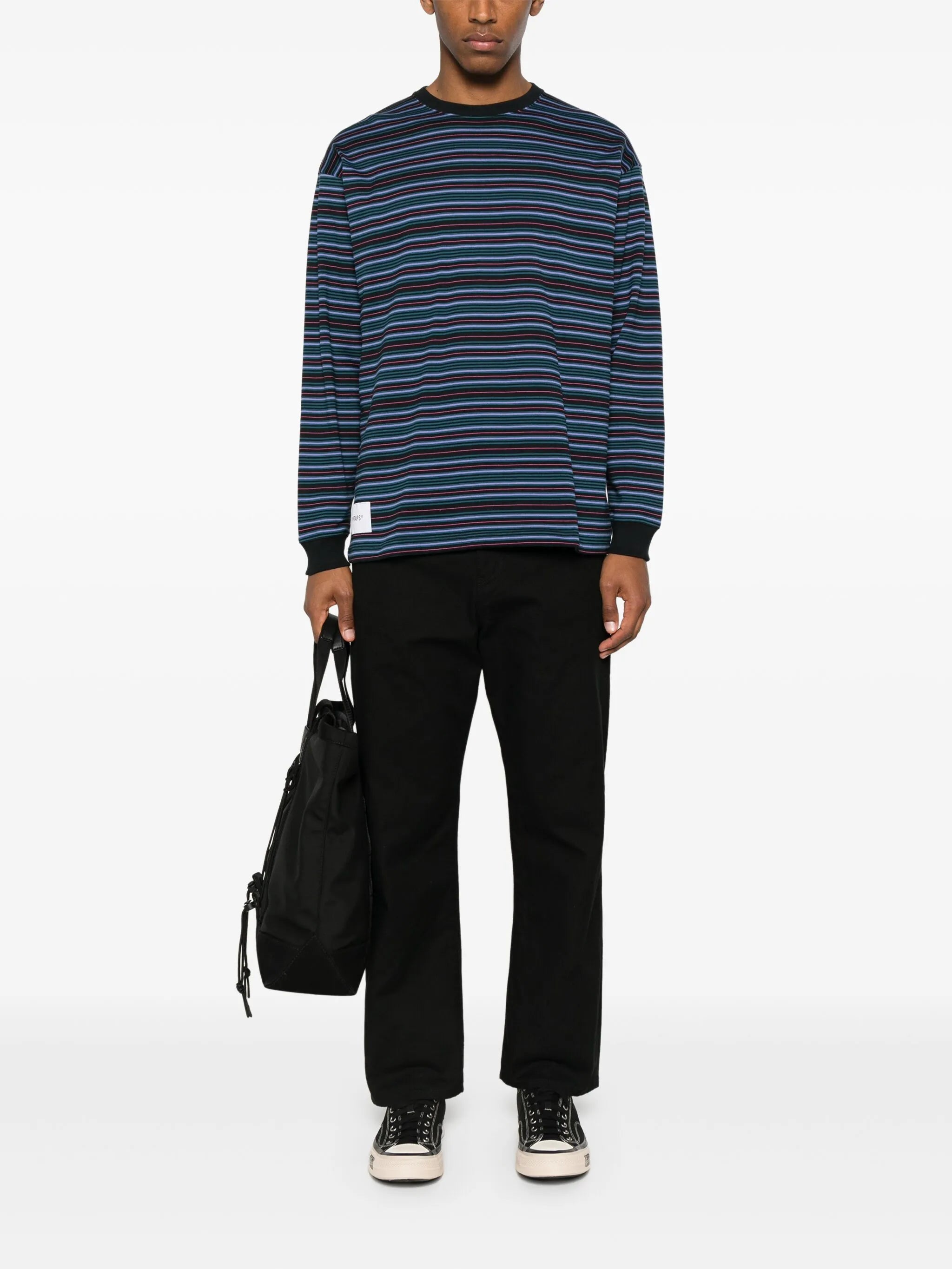 striped T-shirt