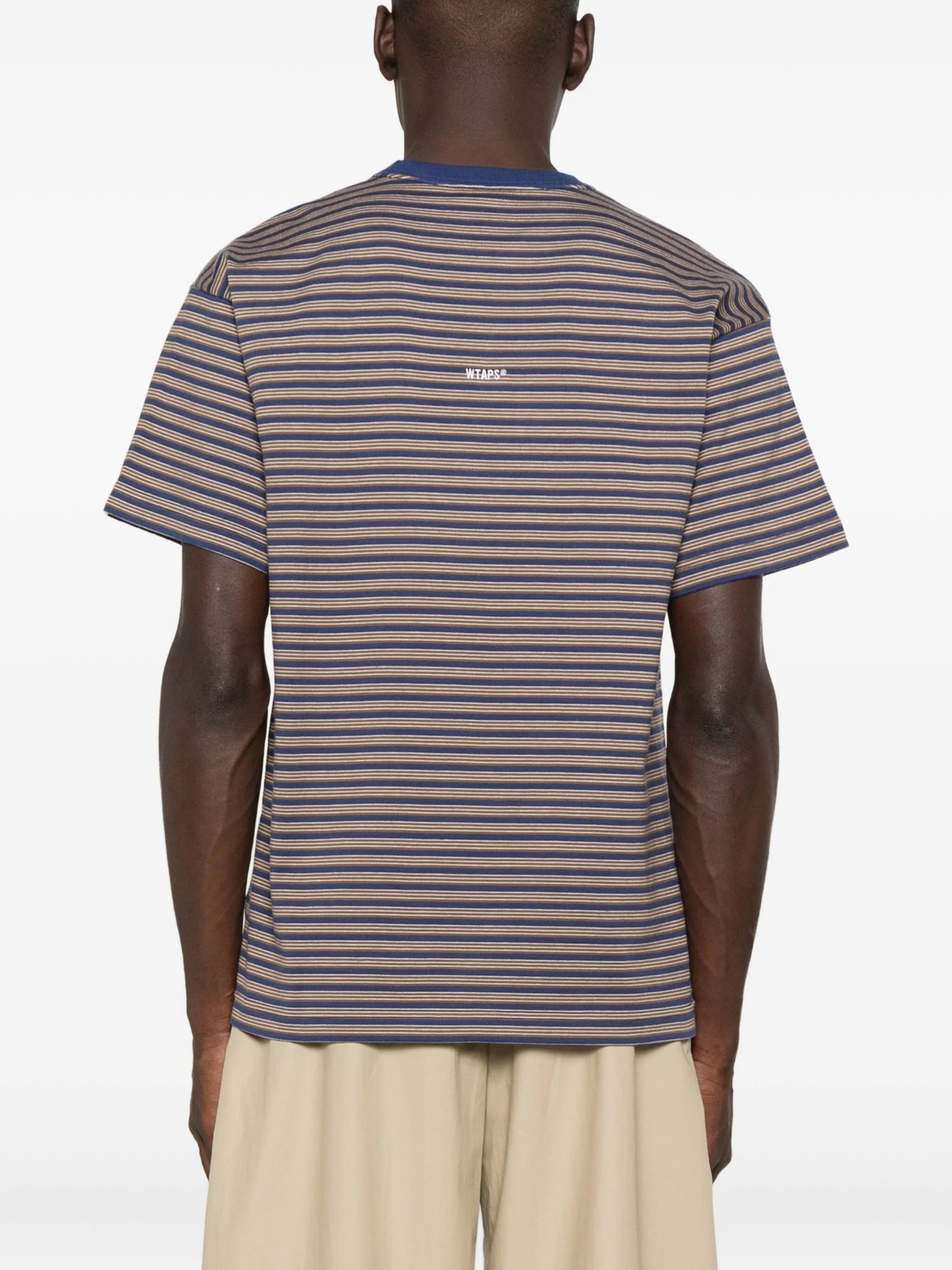 striped short-sleeve T-shirt