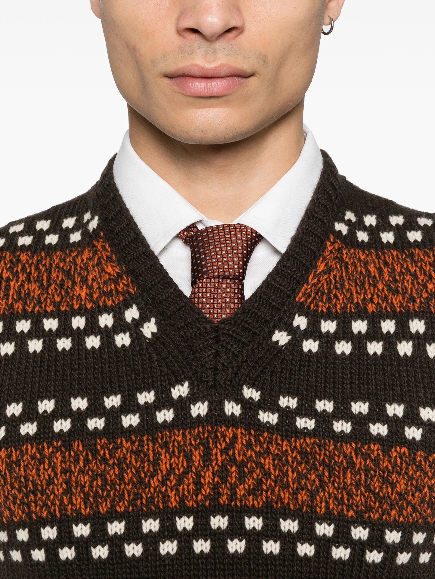 VLogo-signature wool vest