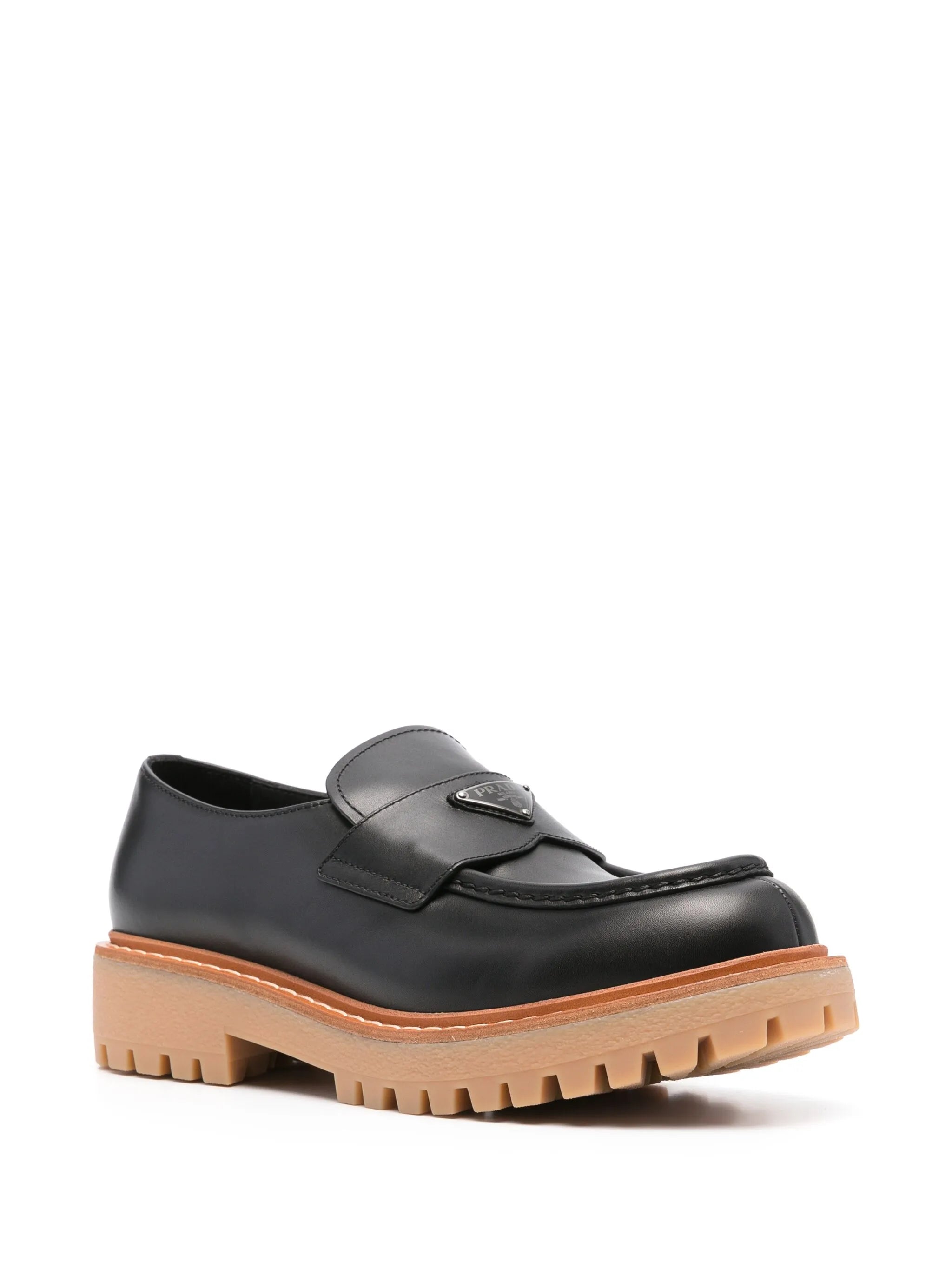 leather loafers