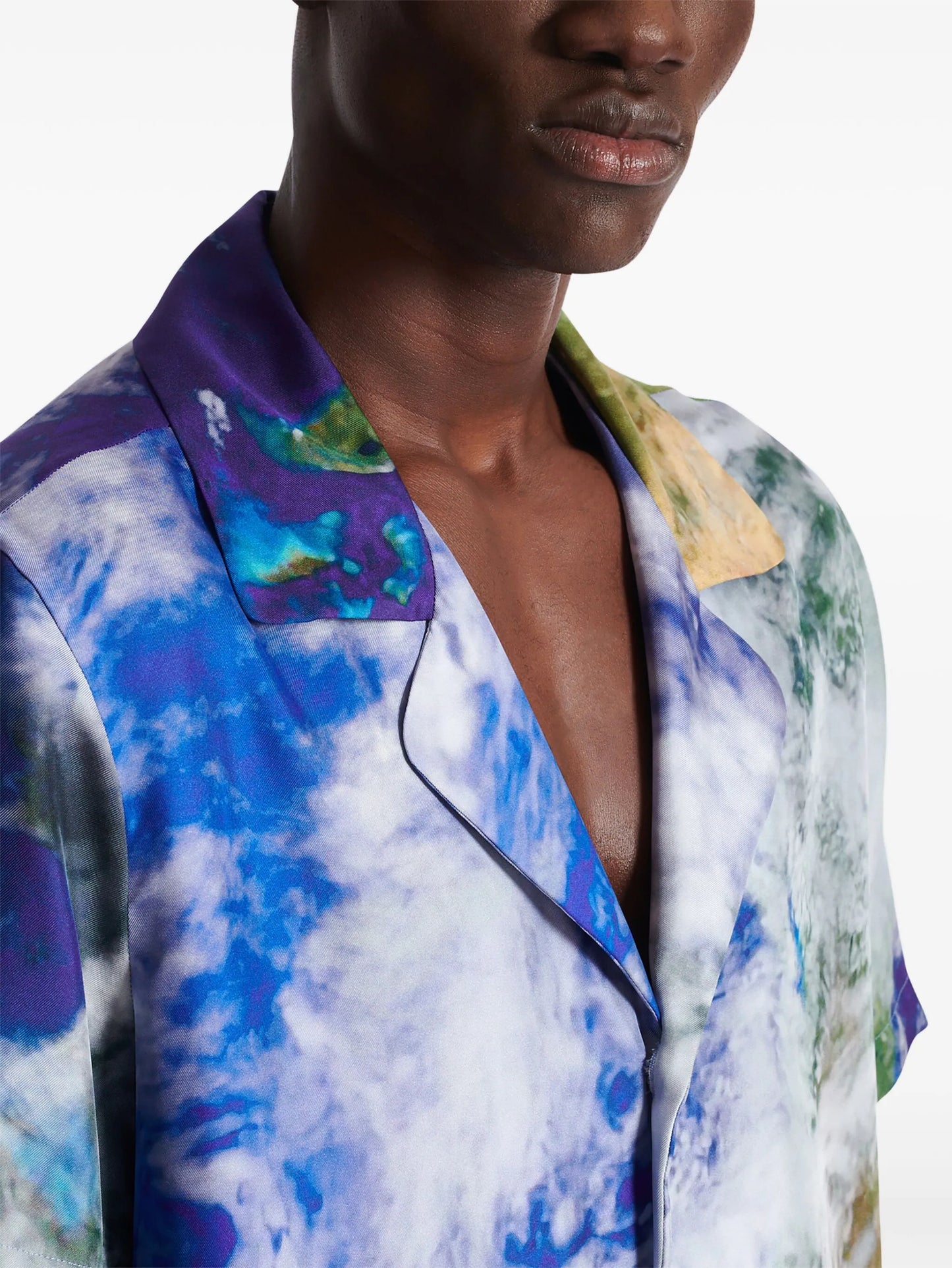 Earth-print shirt