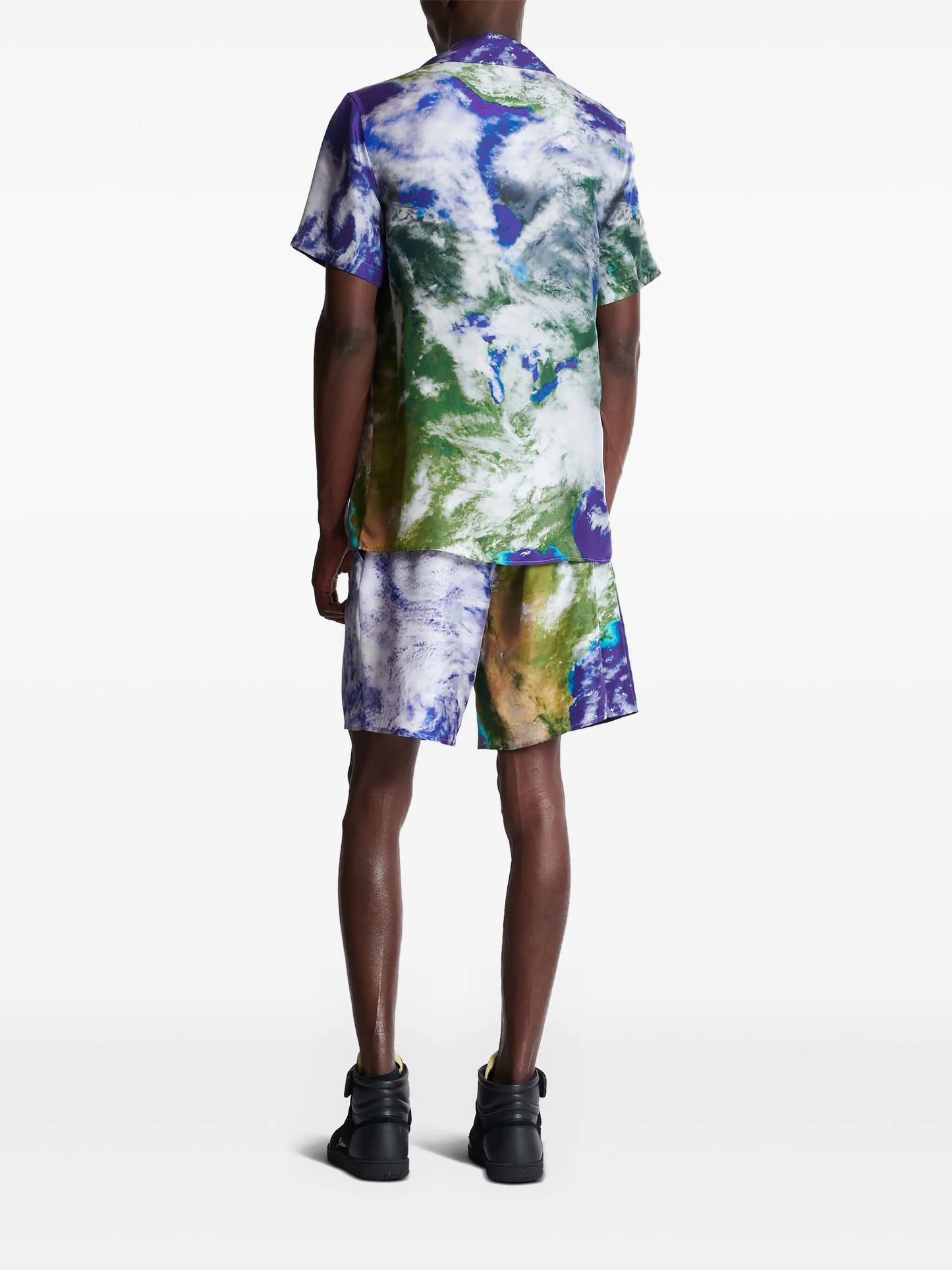 Earth-print shirt
