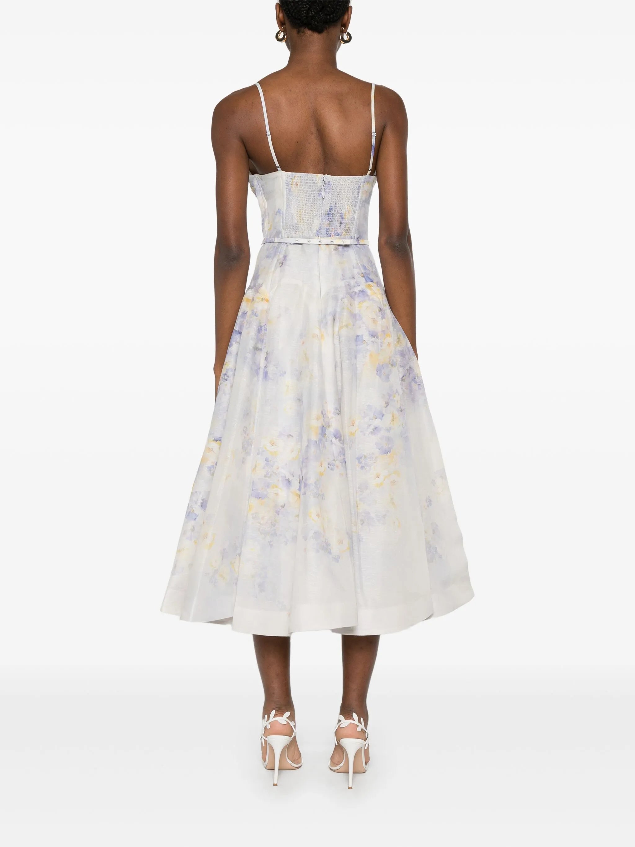 Crush midi dress