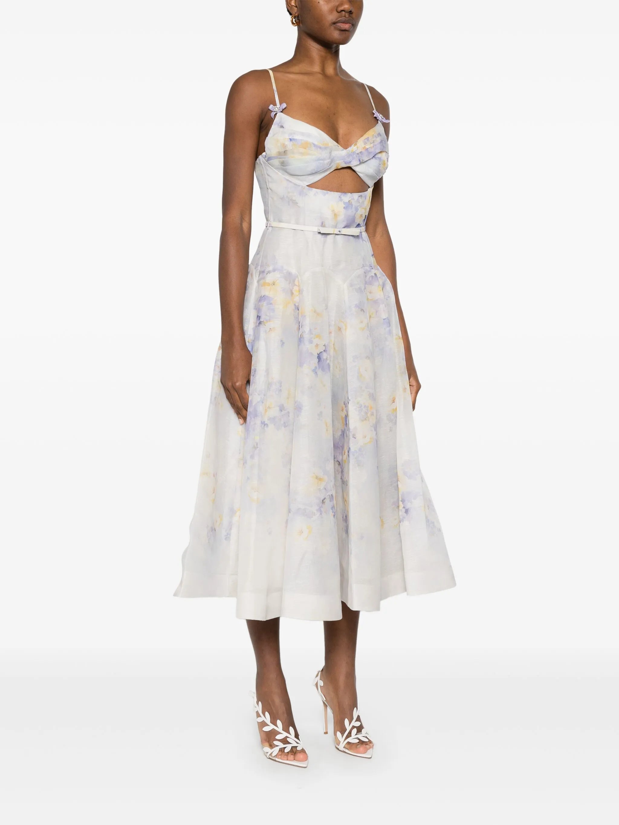Crush midi dress