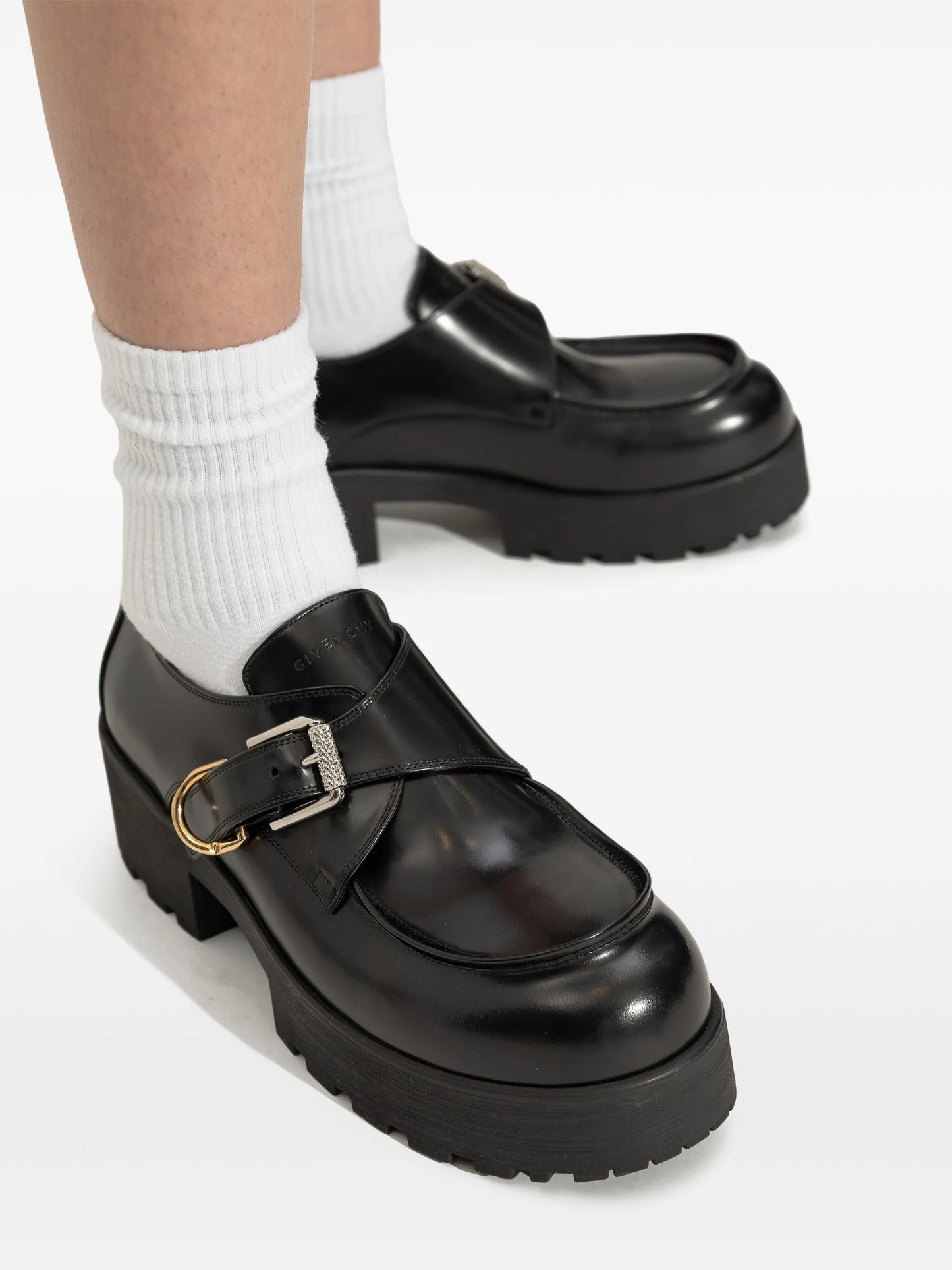 Voyou loafers in leather