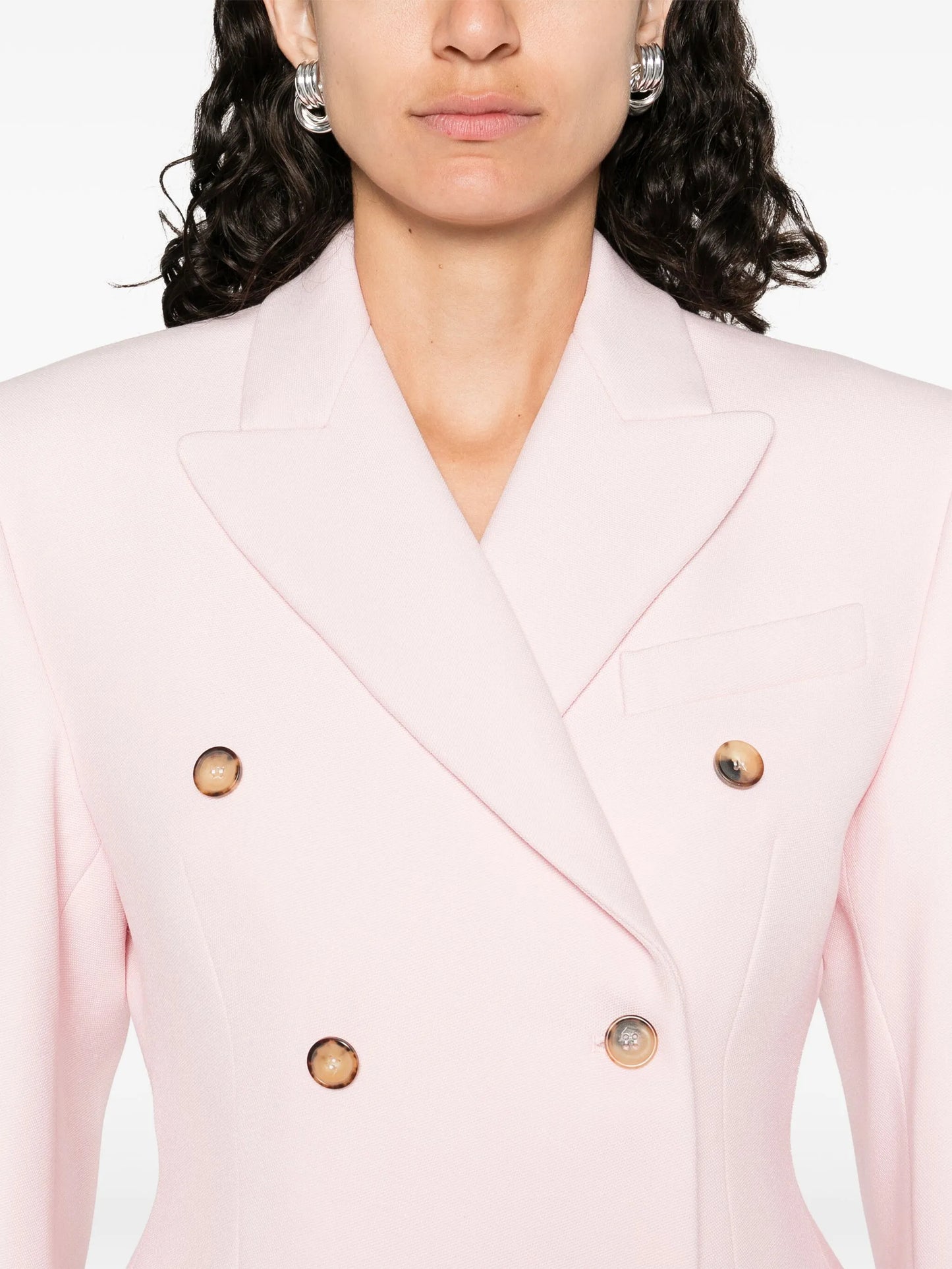 double-breasted blazer