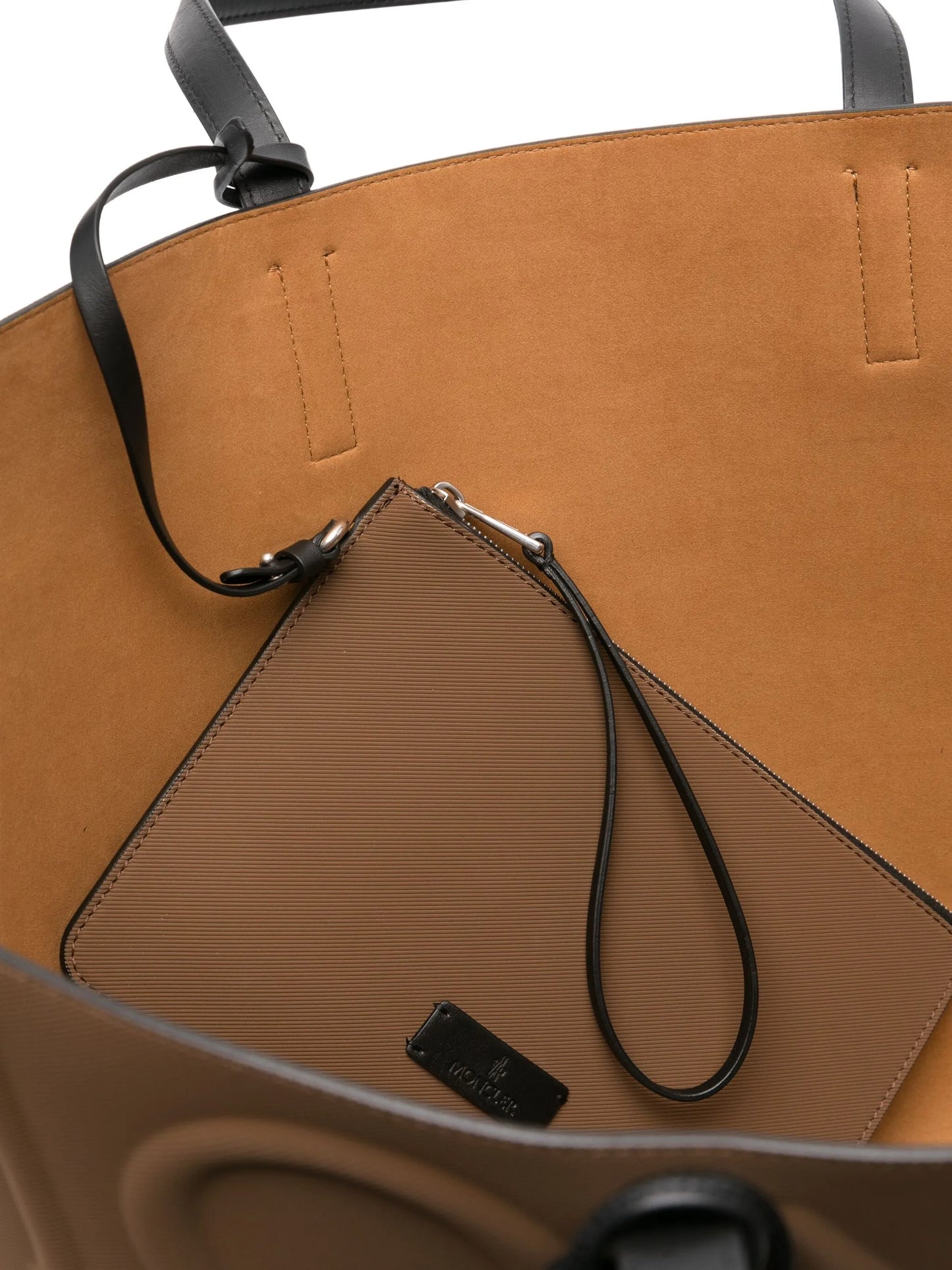 large leather tote bag