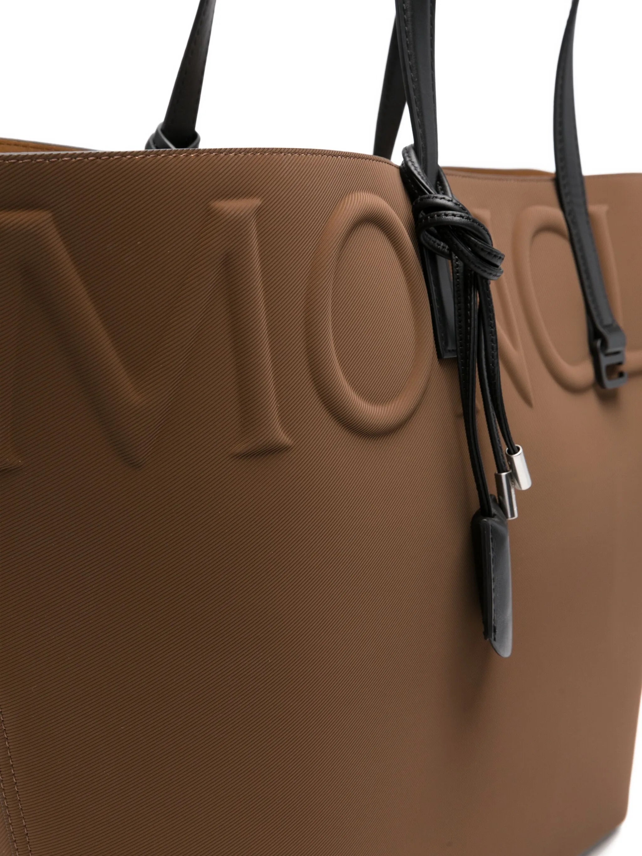 large leather tote bag