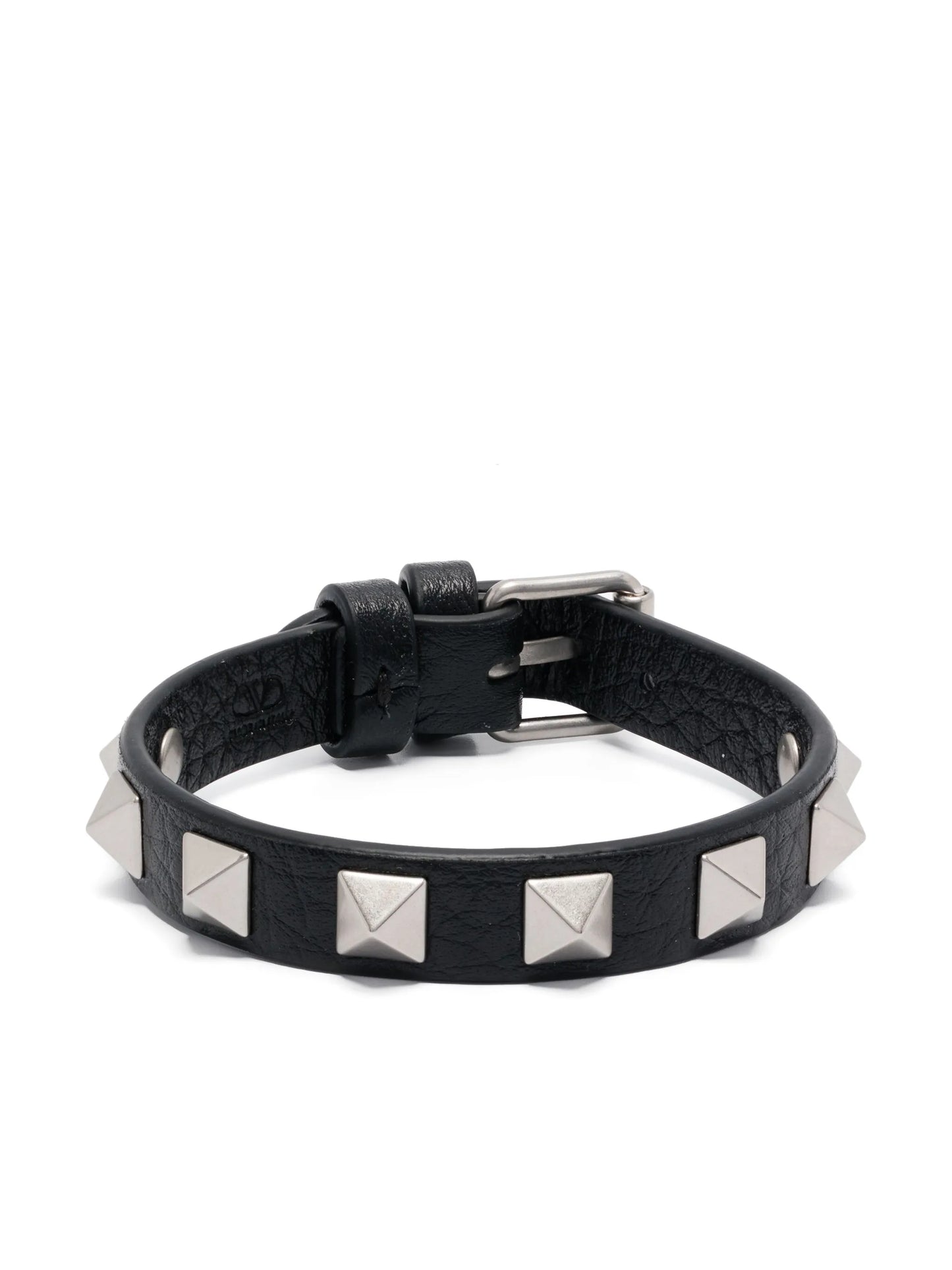 Rockstud leather bracelet