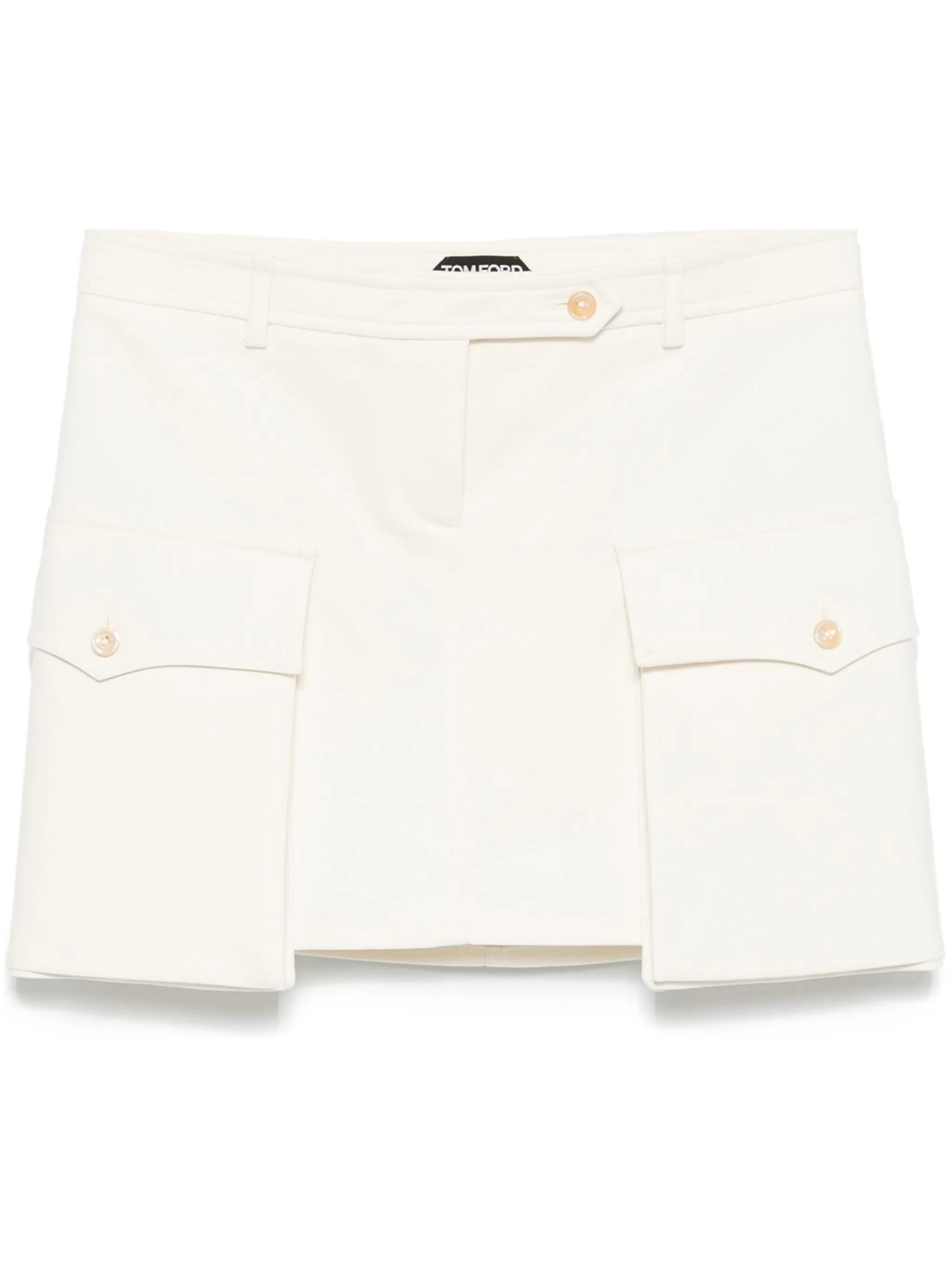cotton mini skirt