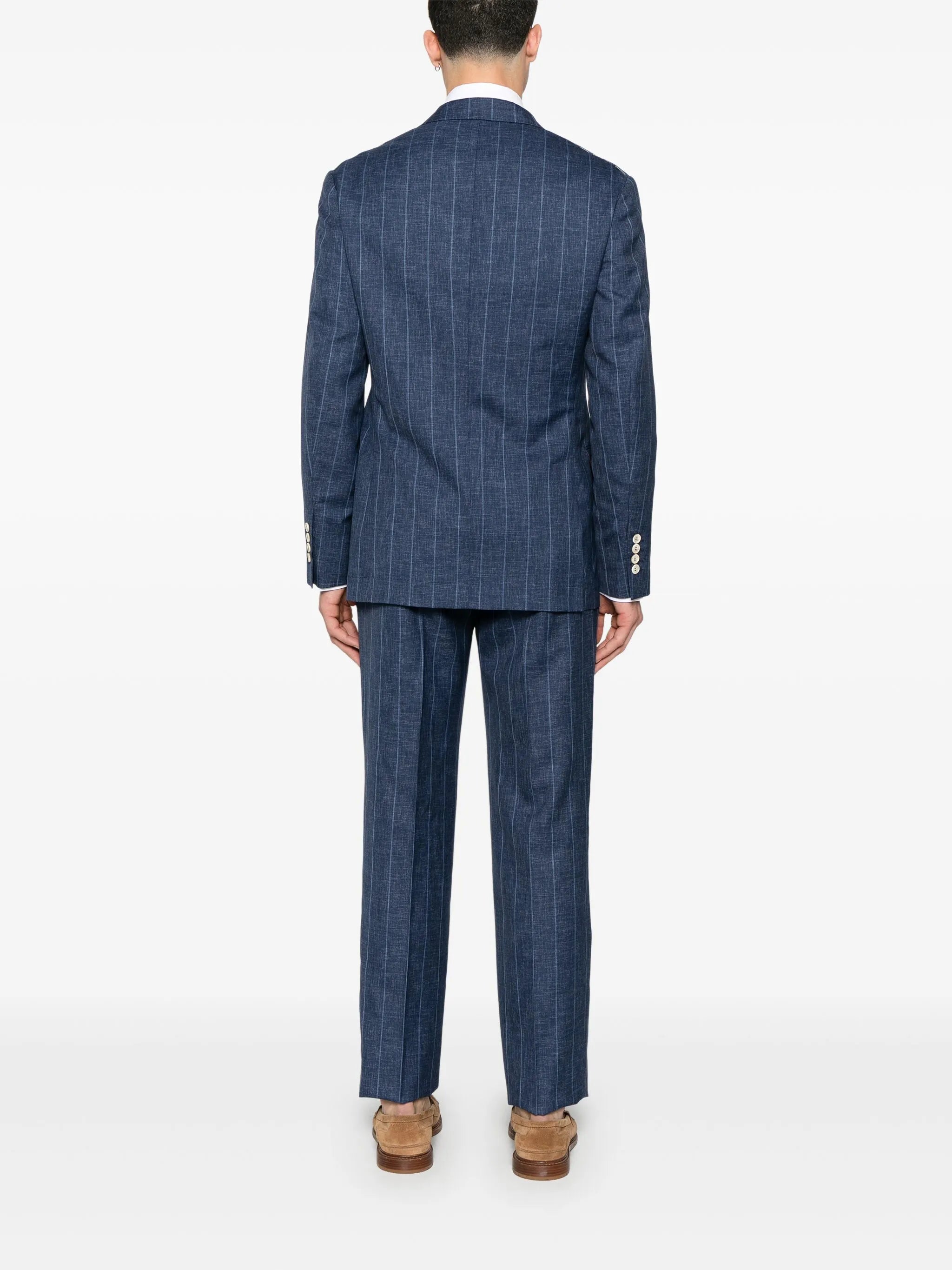 striped suit