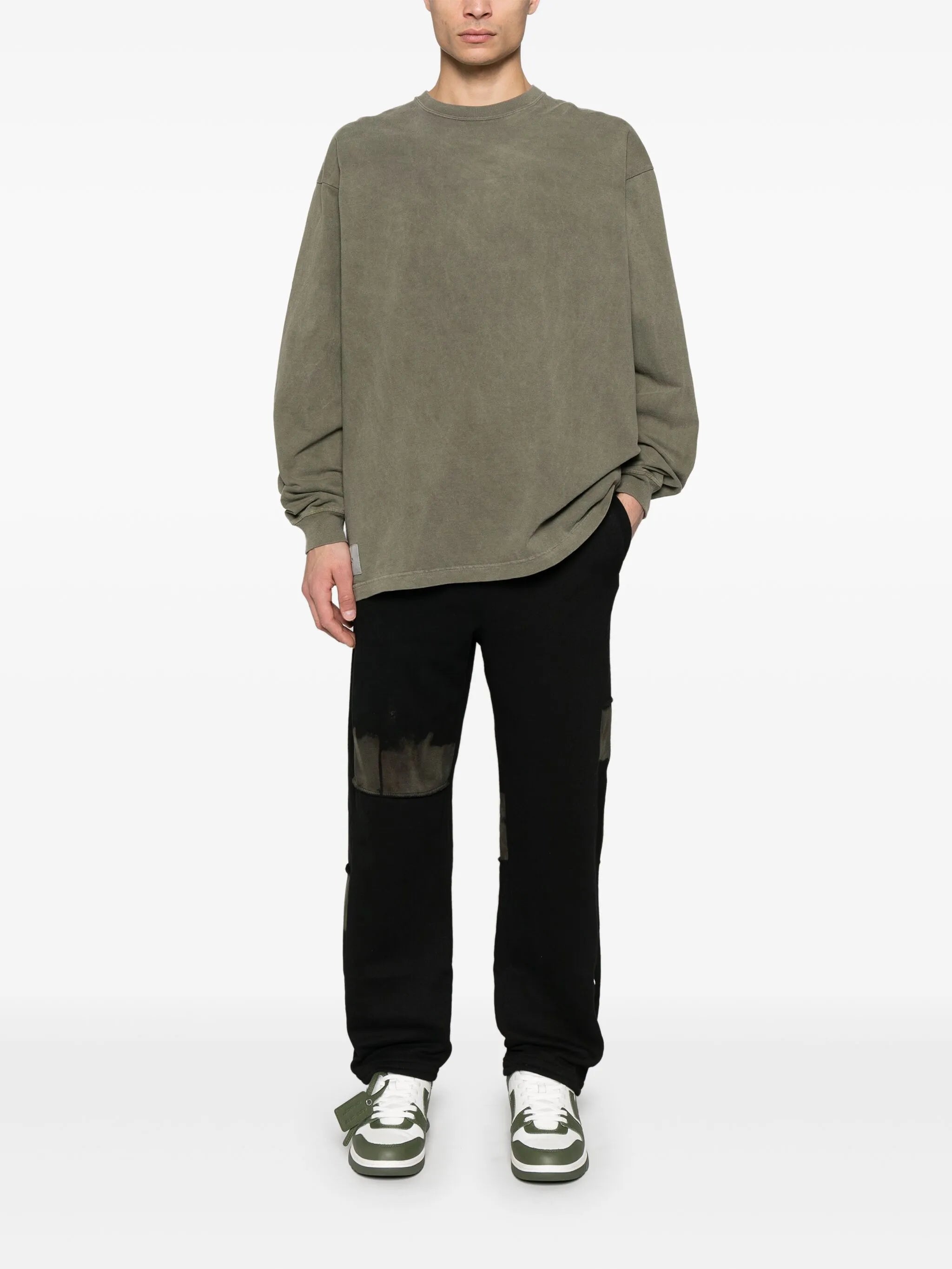 panelled sweatpants