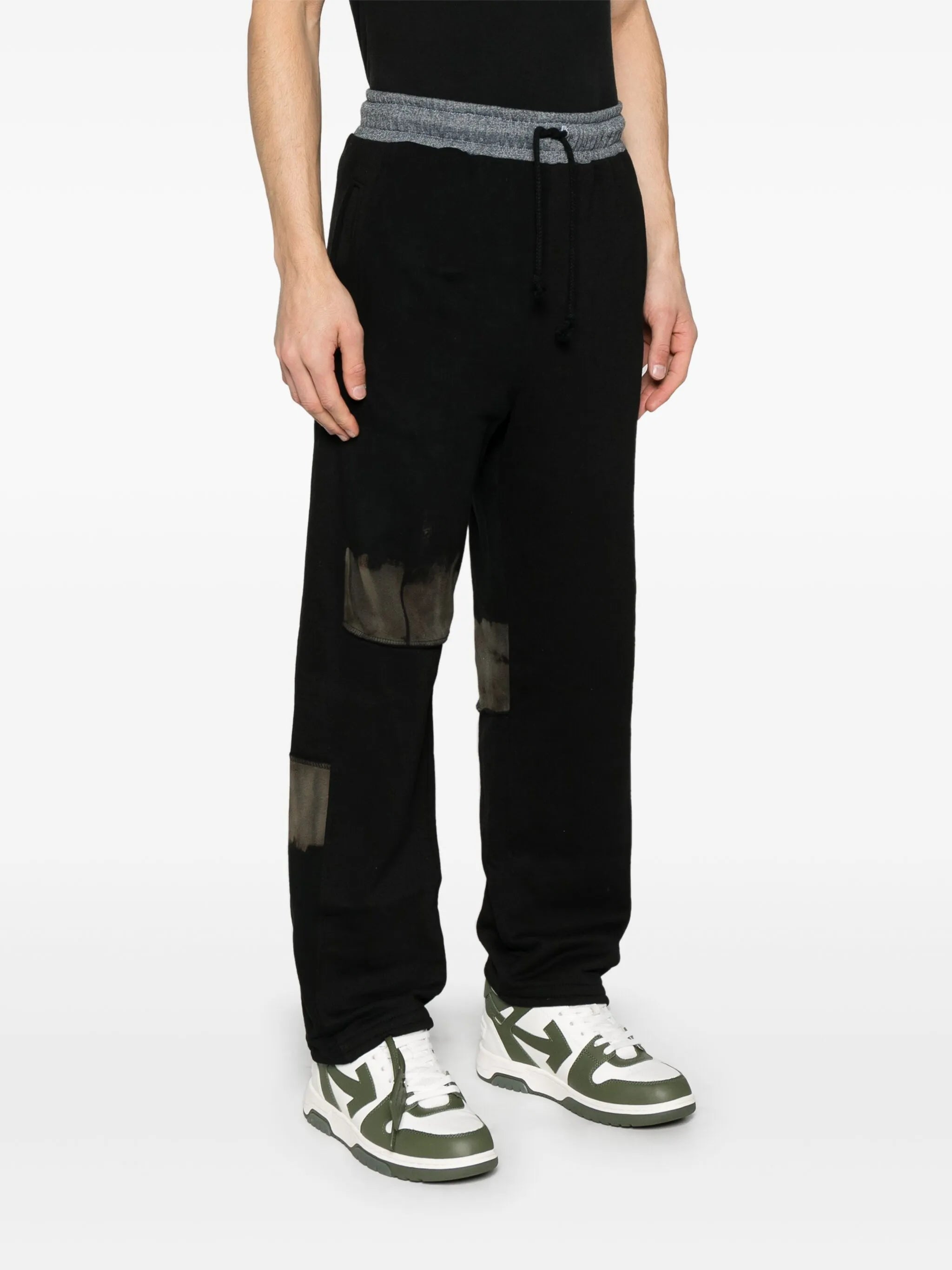 panelled sweatpants