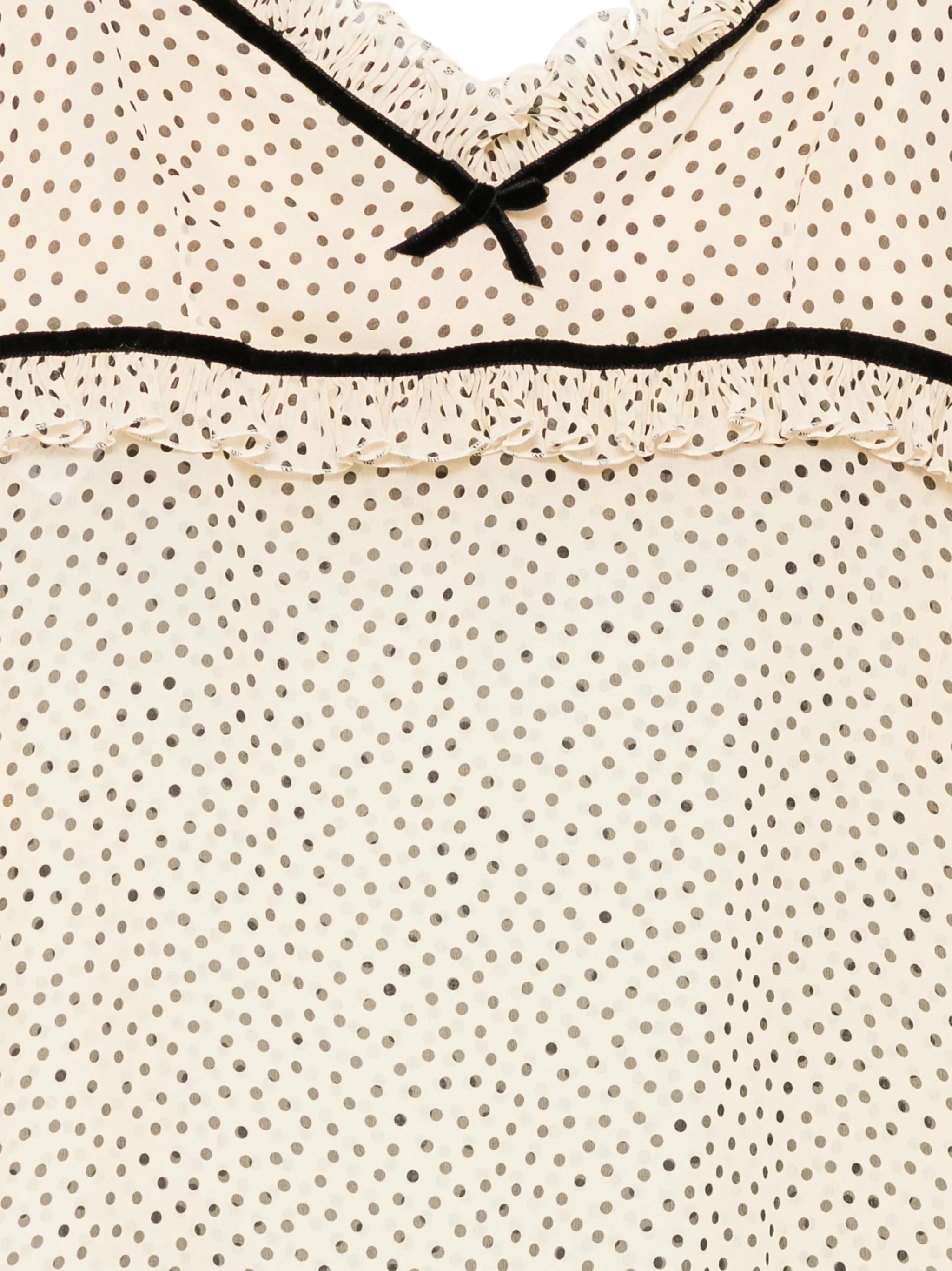 polka dot camisole