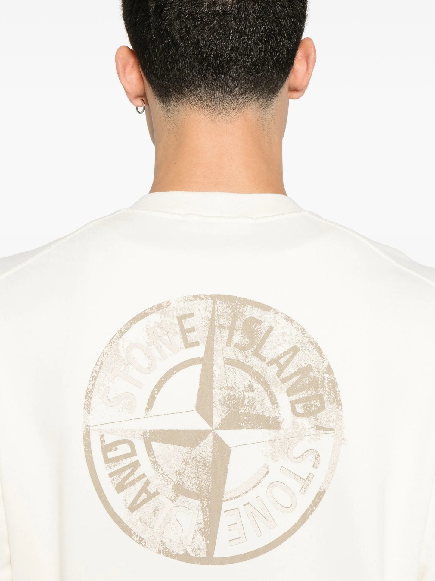 Compass-motif sweatshirt