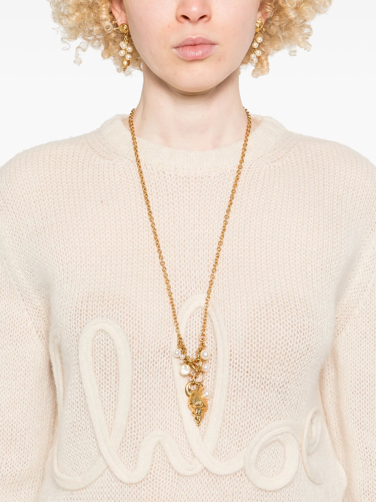 logo-embellished sweater
