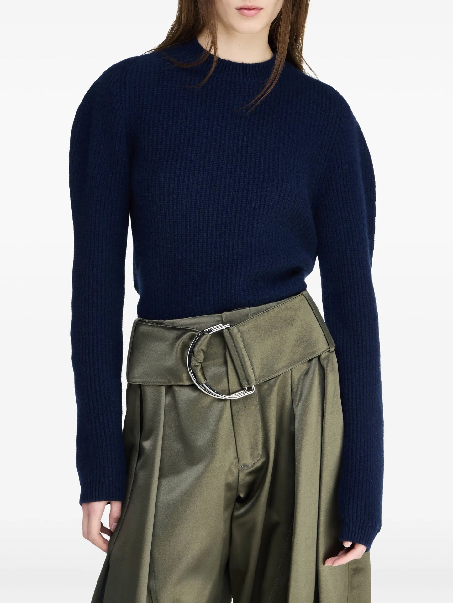pleated trousers